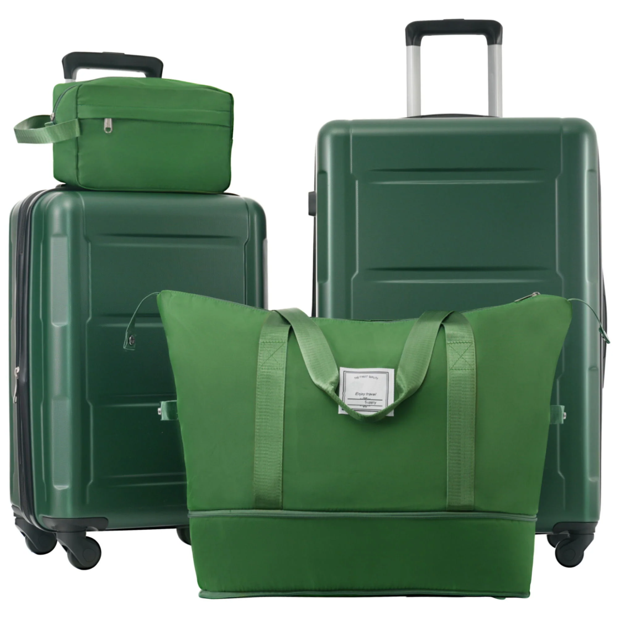 2 Piece Luggage Set With Bags Expanable Spinner Wheels ABS Lightweight Suitcase With Tsa Lock 20" / 24" - Image 2