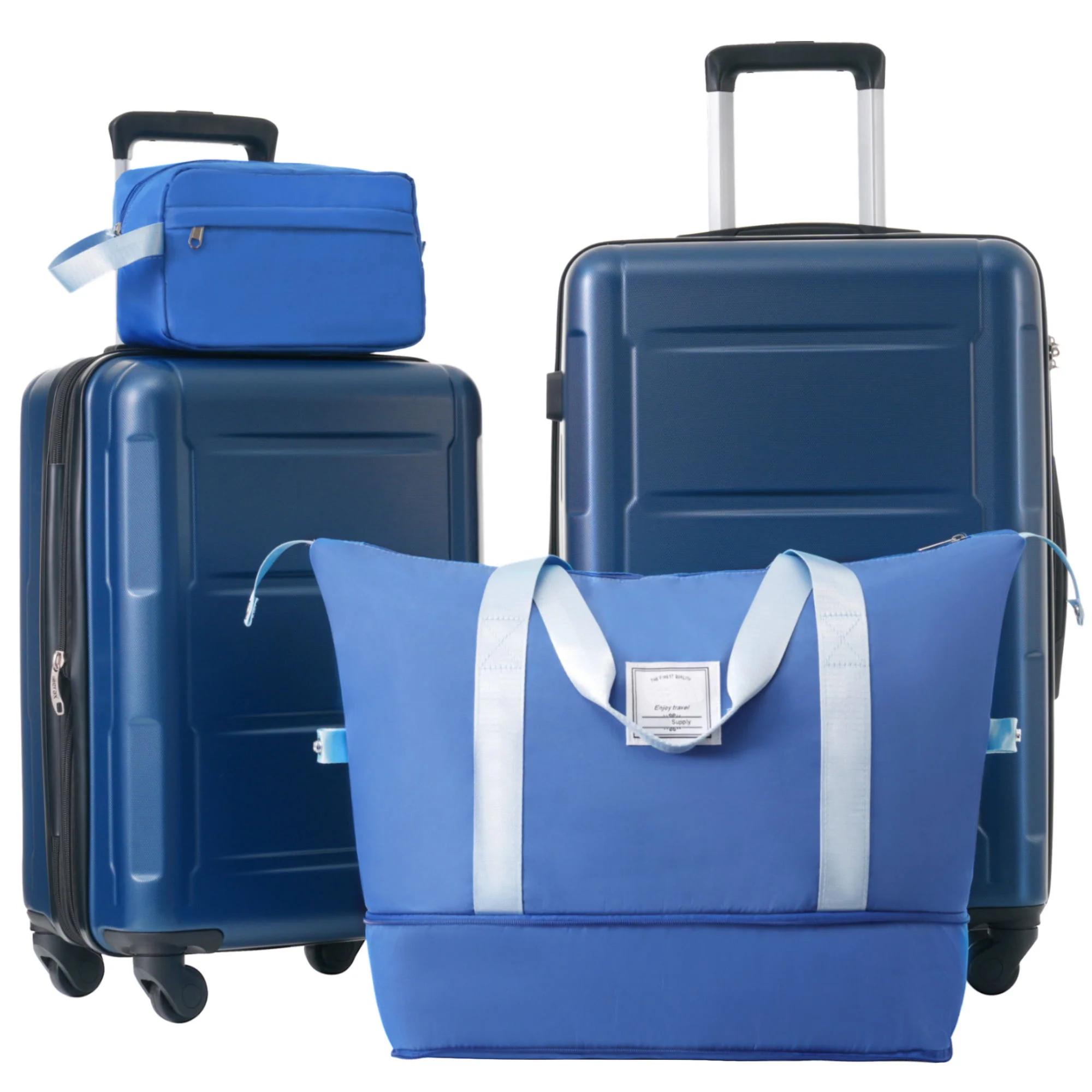 2 Piece Luggage Set With Bags Expanable Spinner Wheels ABS Lightweight Suitcase With Tsa Lock 20" / 24" - Image 5