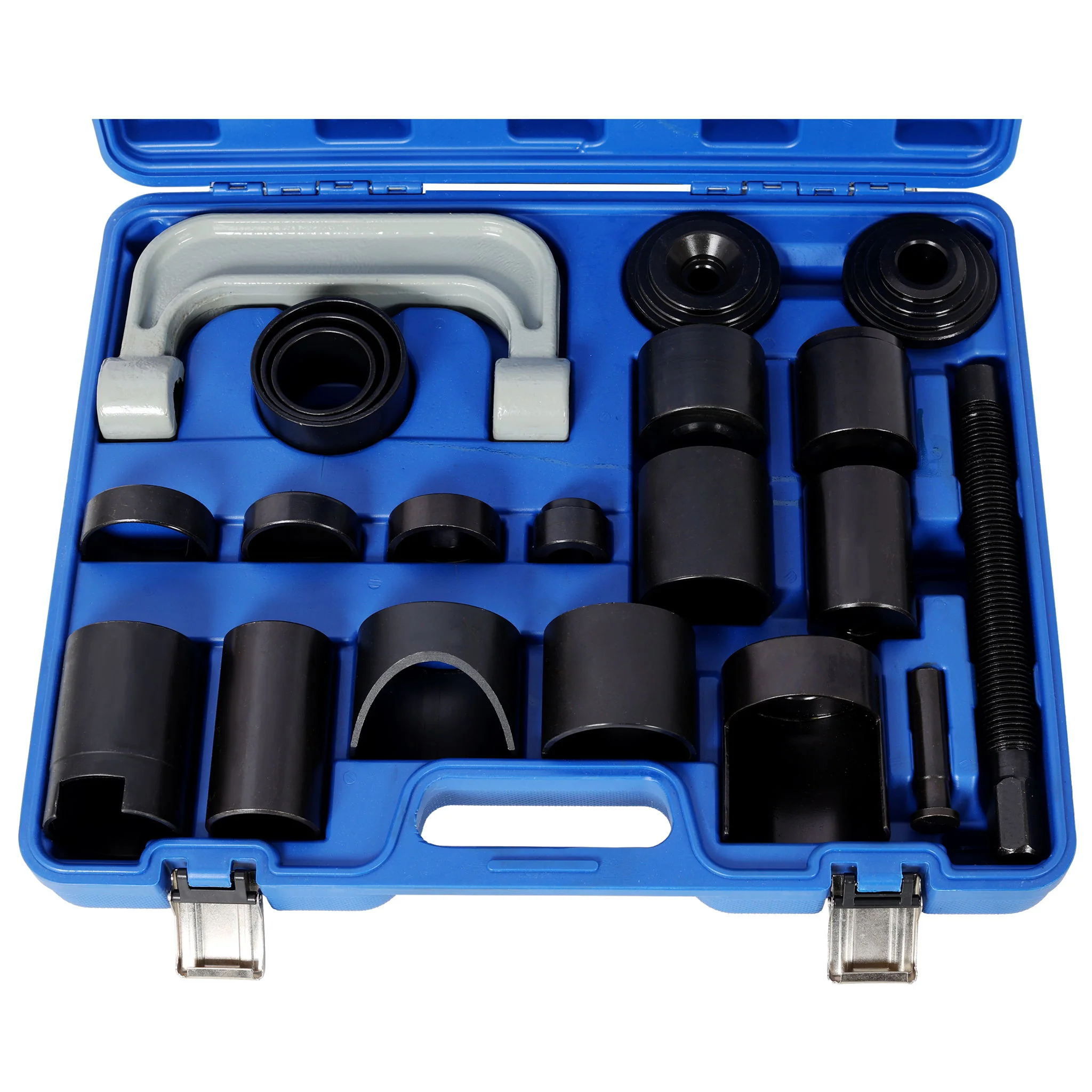 21 Pieces Heavy Duty Automotive Ball Joint Removal Tool Kit With Case - Blue - Image 4