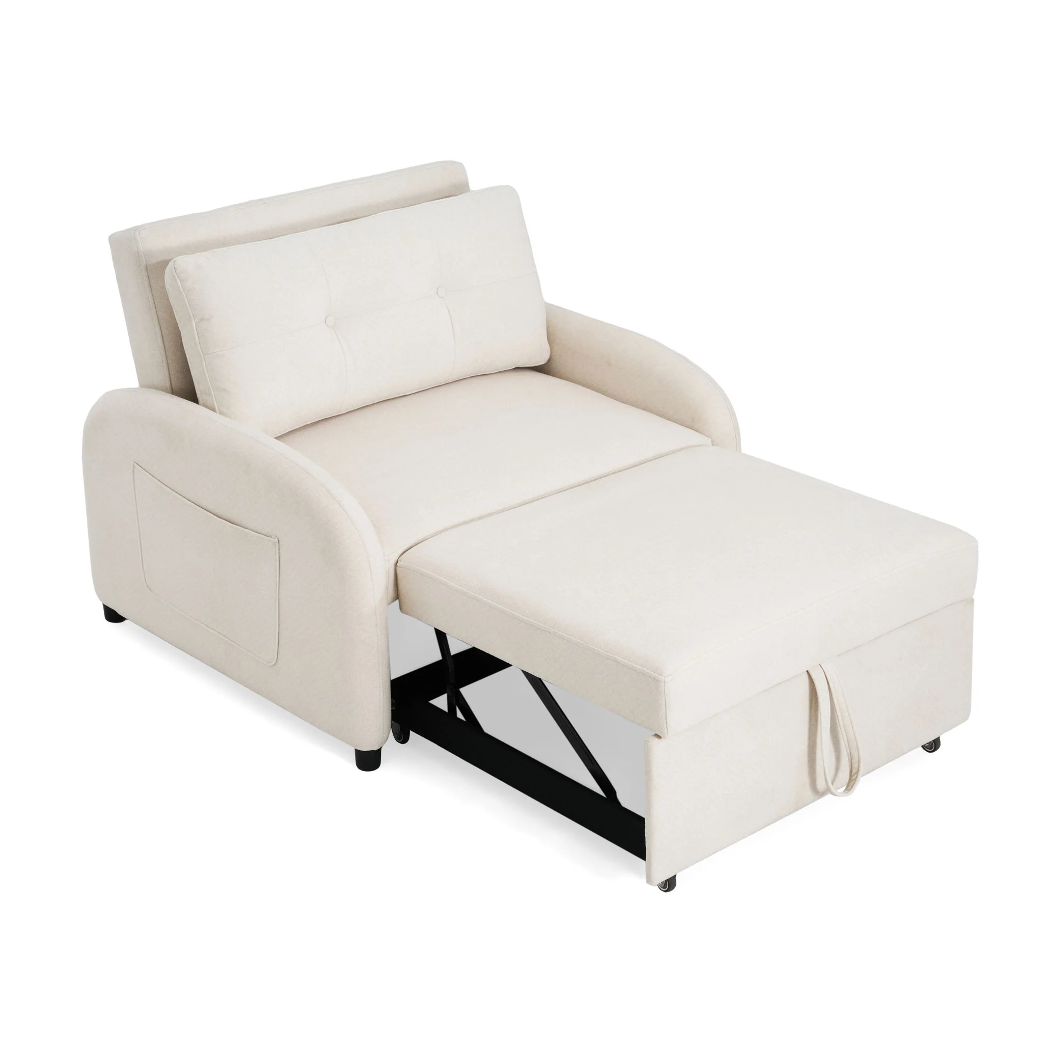 3 In 1 Convertible Sleeper Sofa Bed For Living Room - Image 2