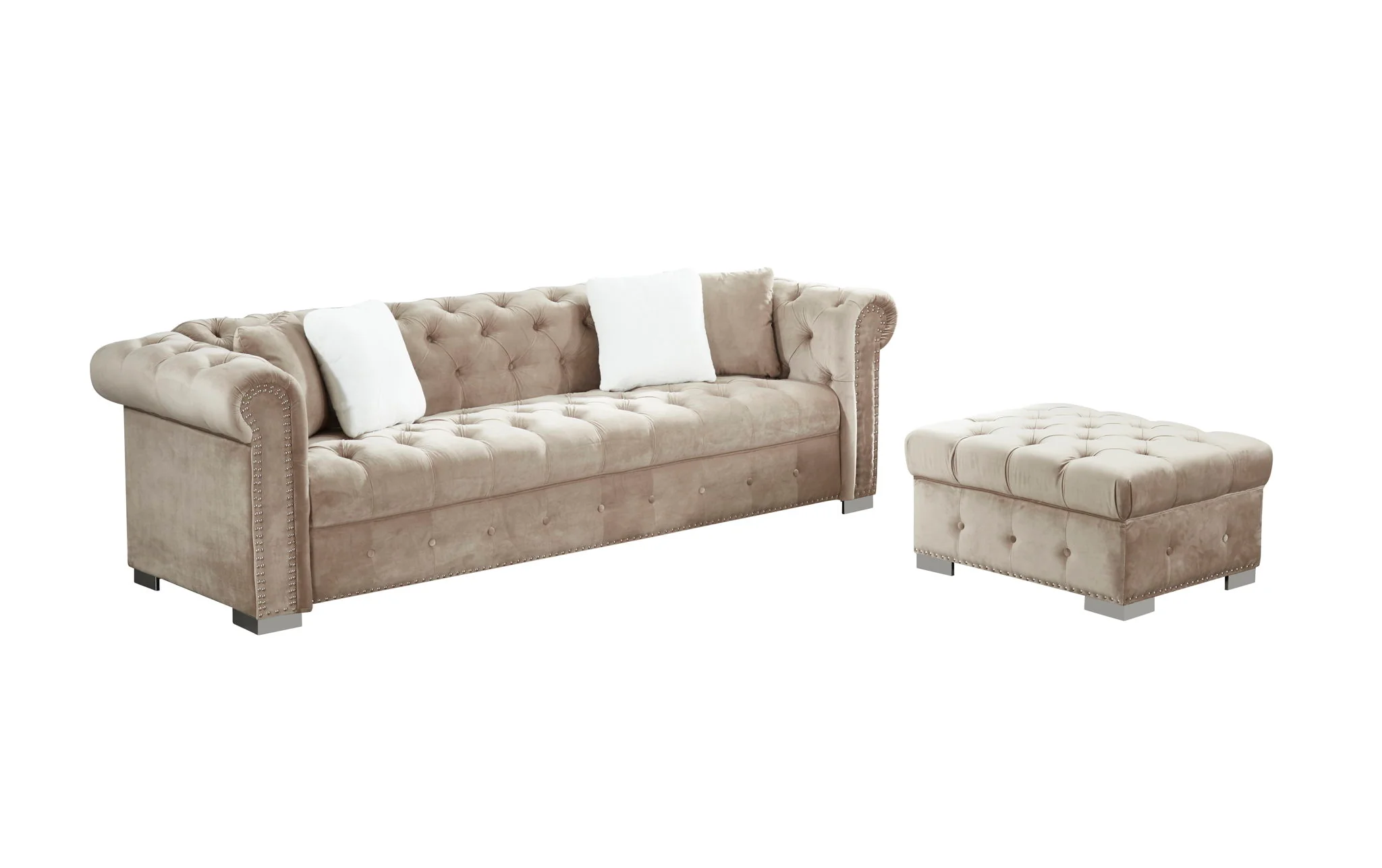 4 Seater Oversized L Shaped Reversible Sectional Sofa - Image 4