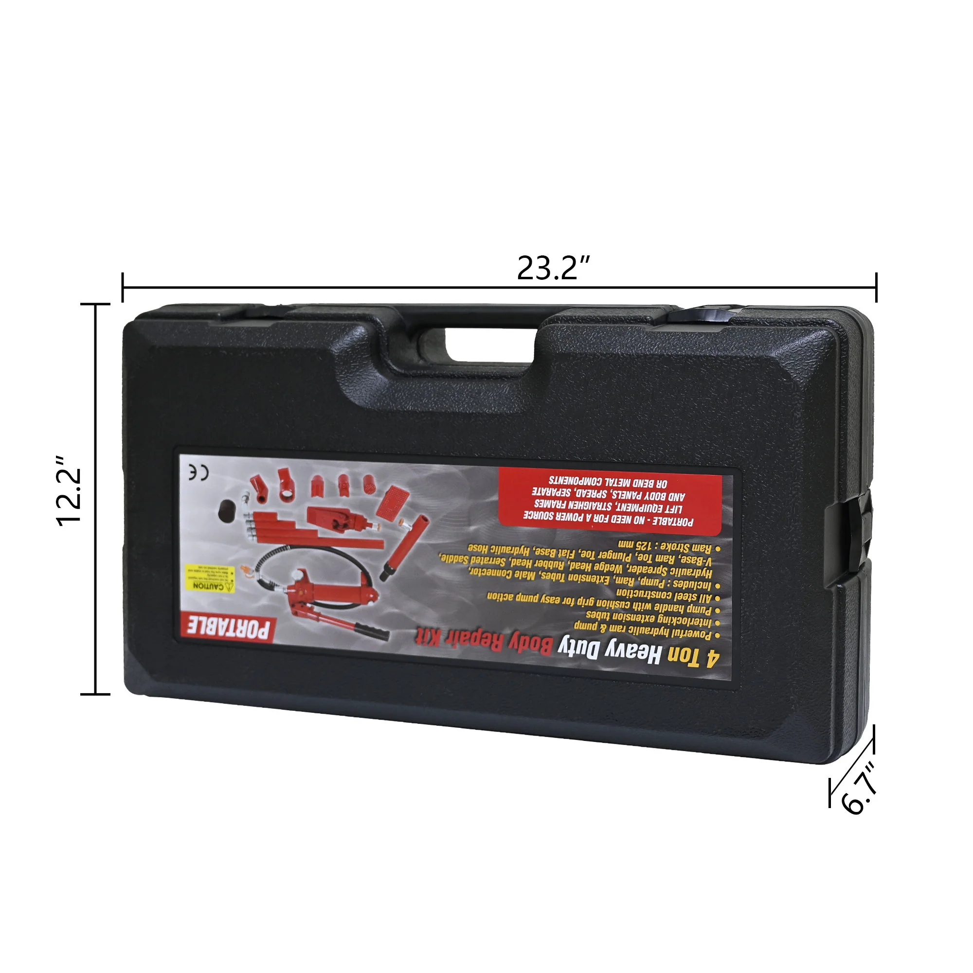 4T Separating Hydraulic Jack, Sheet Metal Separating Jack, Separating Hydraulic Combination To Repair The Depression - Black / Blue - Image 4