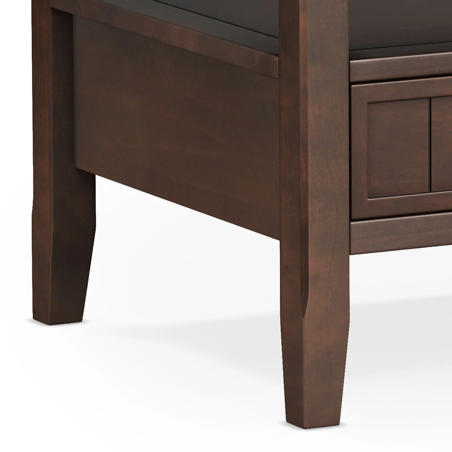 Acadian - Coffee Table With Drawer - Brown - Image 3