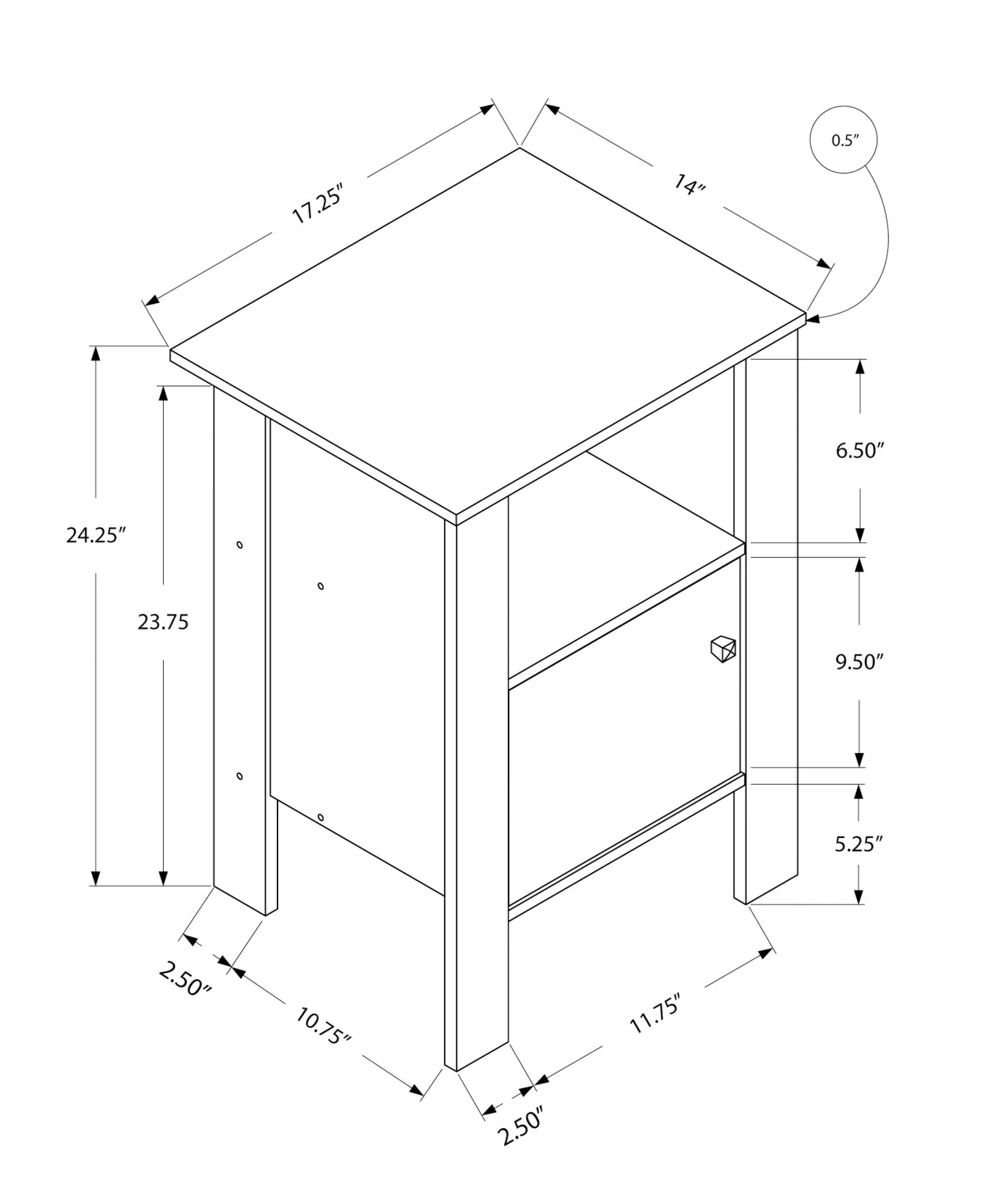 Accent Nightstands, Storage, And Transitional - Image 15