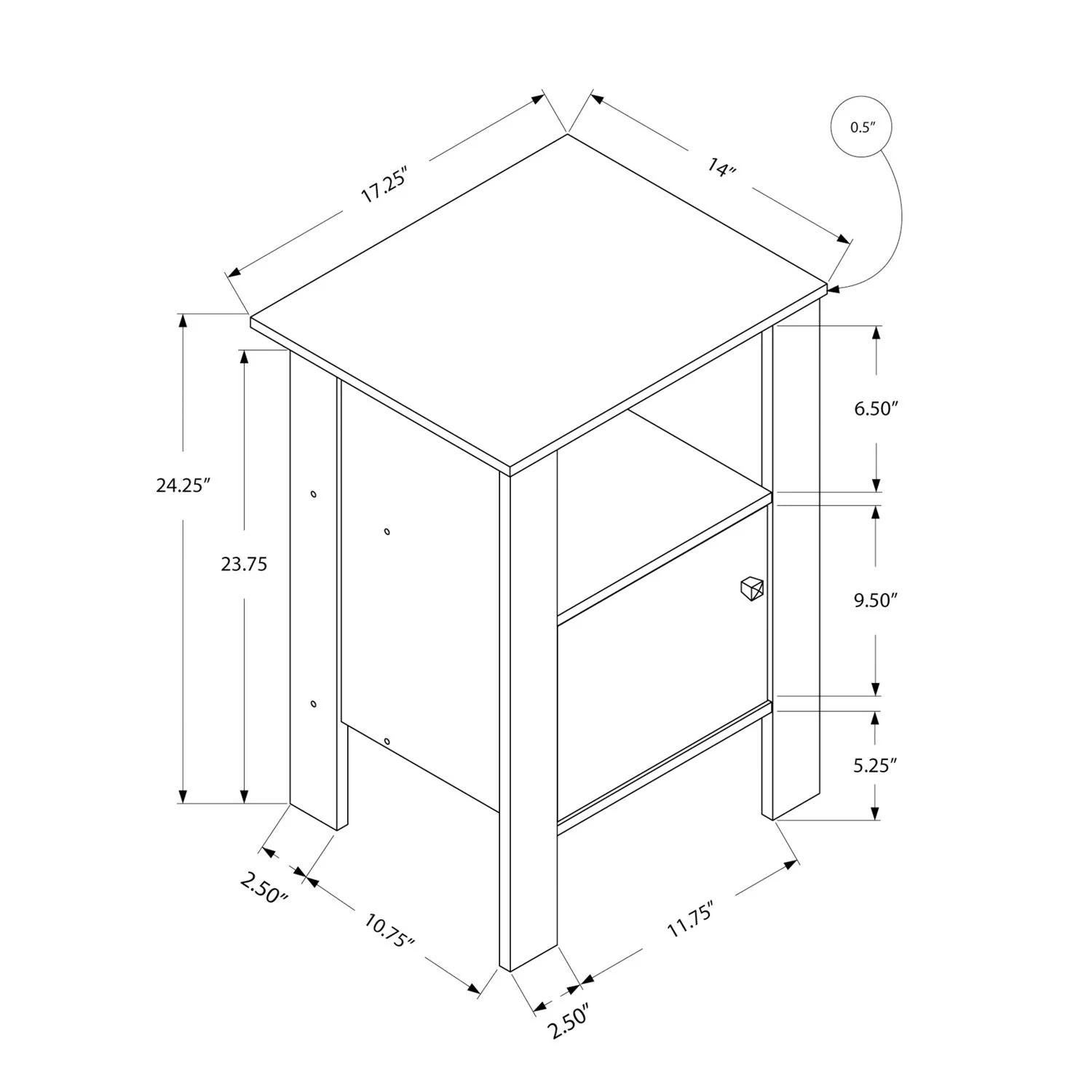 Accent Nightstands, Storage, And Transitional - Image 8