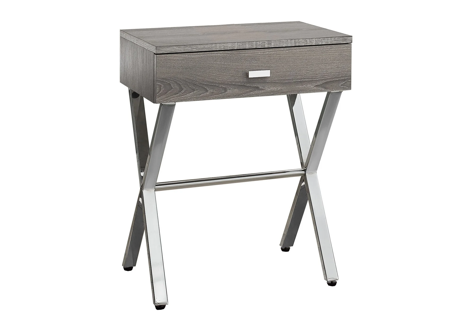 Accent Side X Table, Storage Drawer, Contemporary & Modern - Image 11