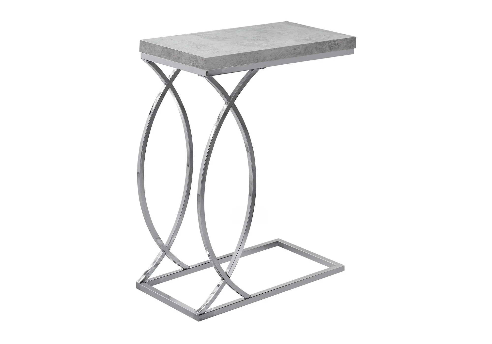 Accent Table, C - Shaped, Contemporary & Modern Design - Image 3