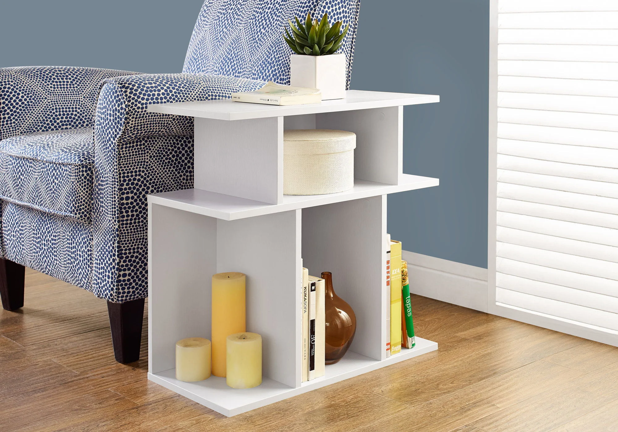 Accent Table, Side Contemporary Design - Image 2