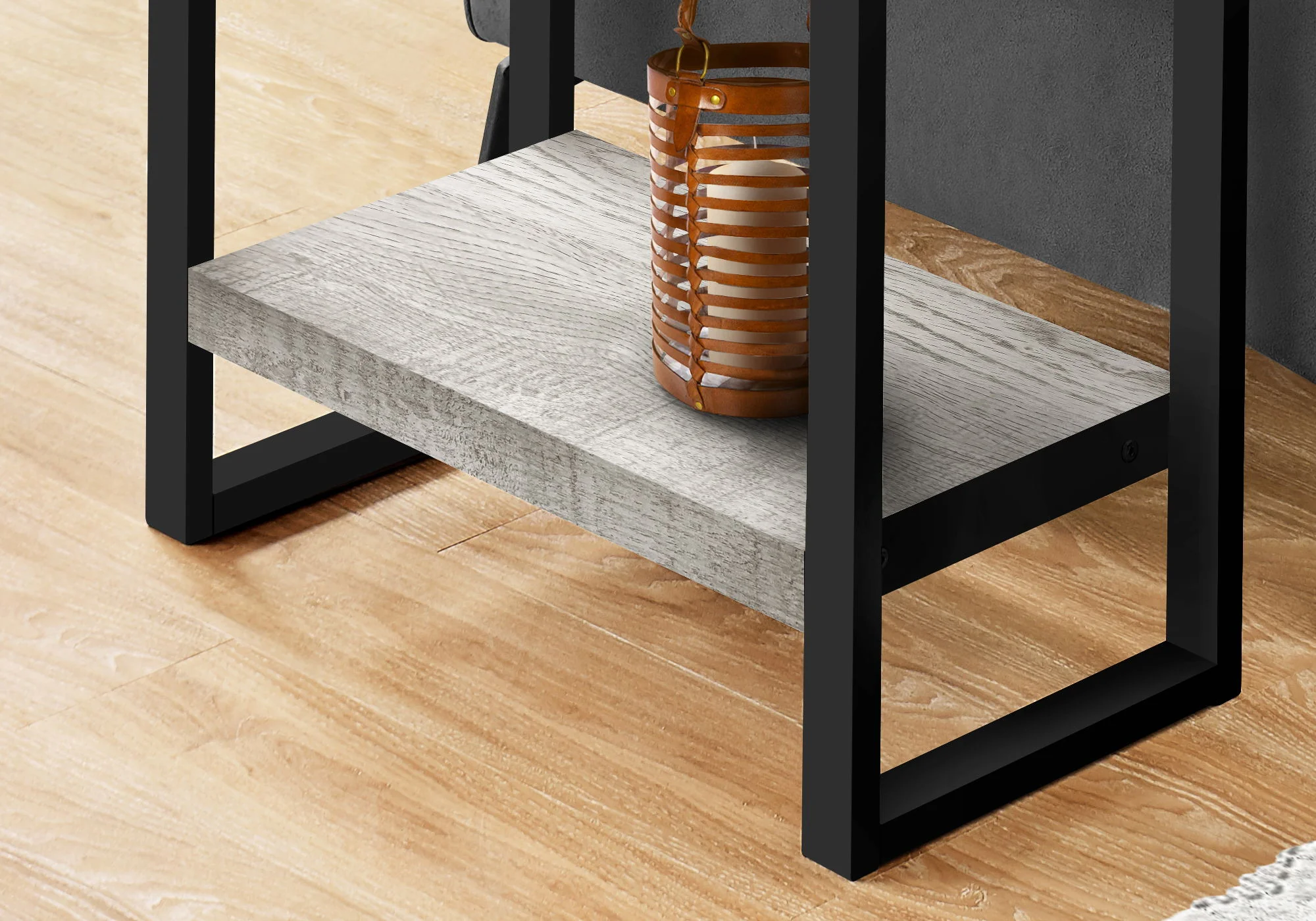 Accent Table, Side Industrial Flexible Placement - Image 10