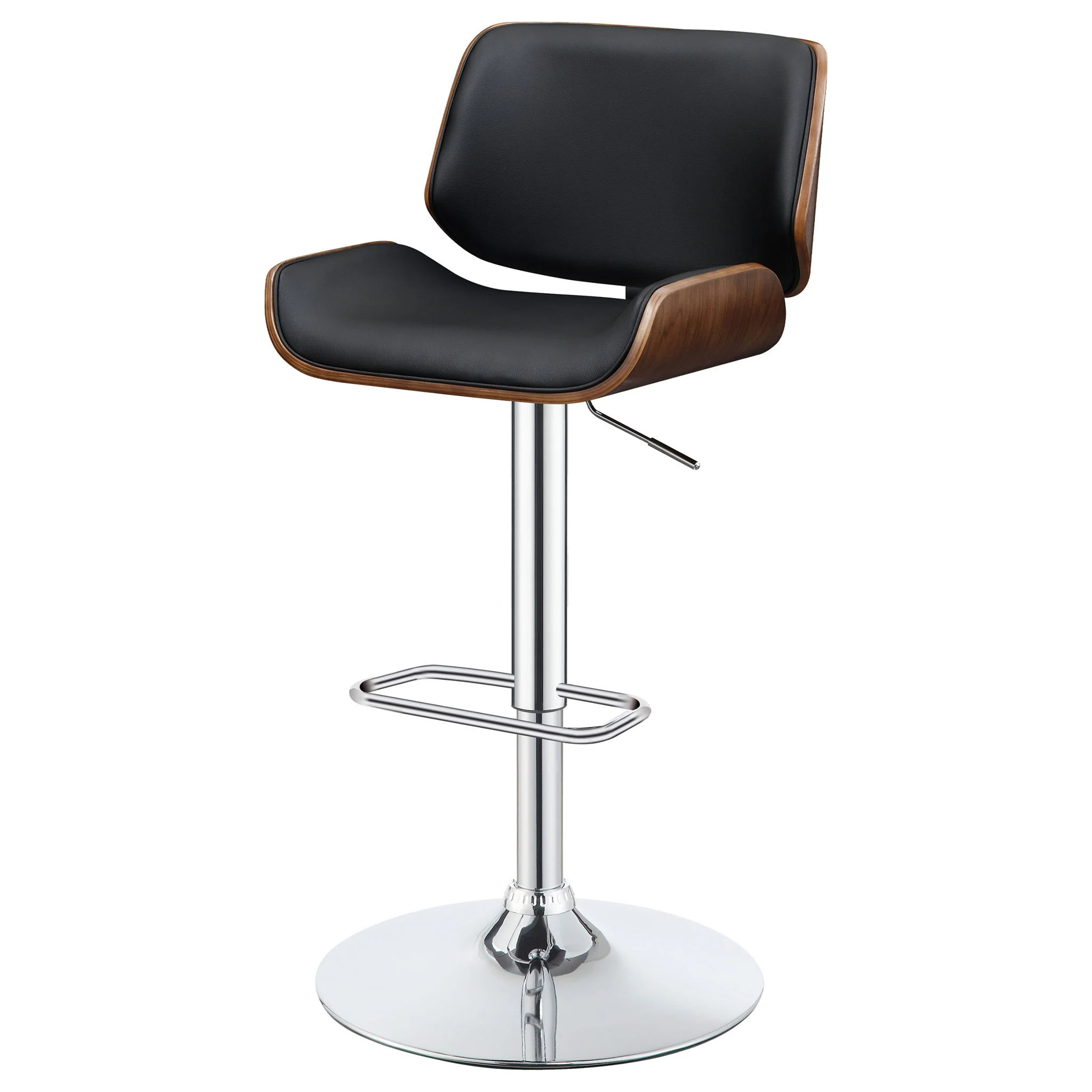 Adjustable Bar Stool - Black - Image 3