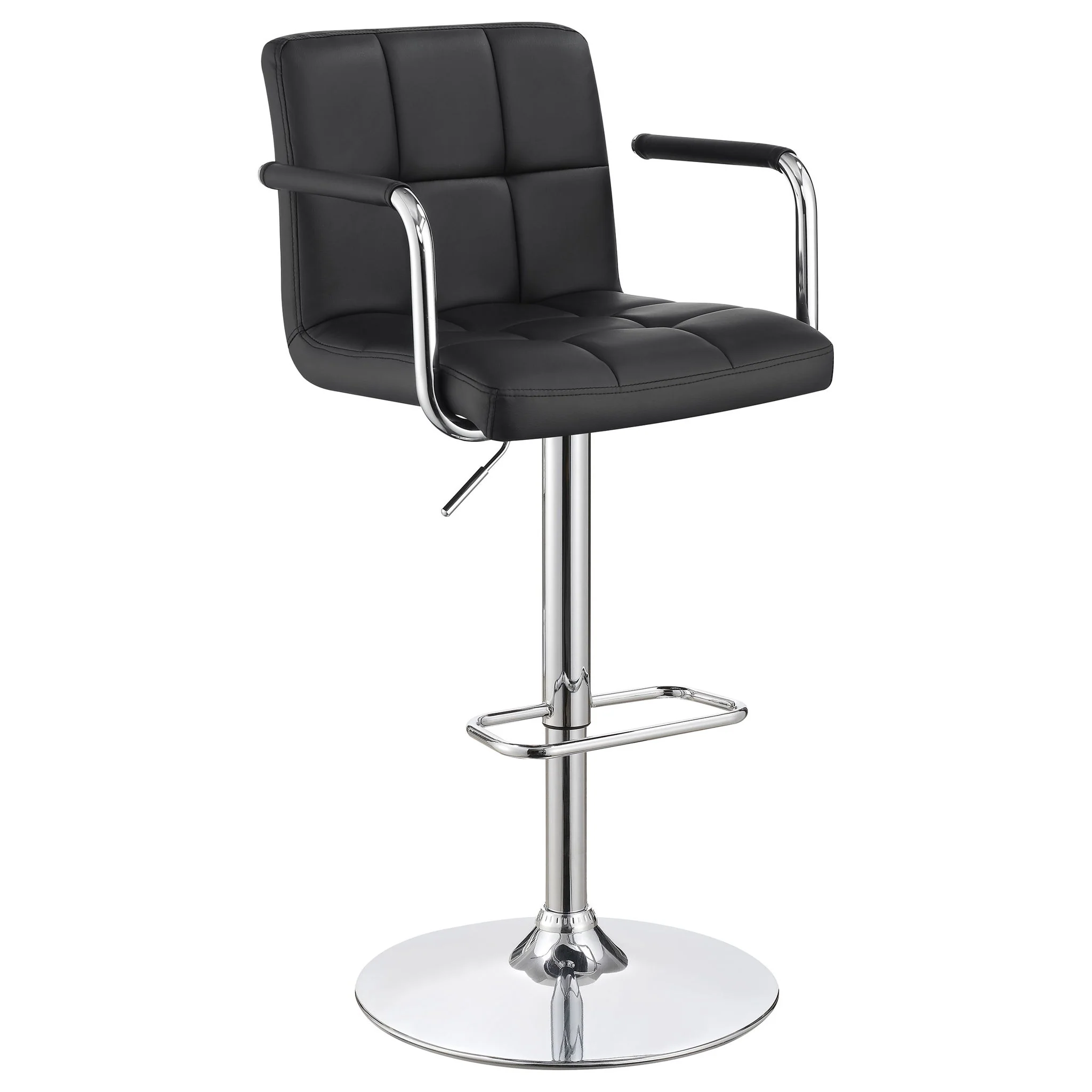 Adjustable Bar Stool With Hydraulic Height Adjustment - Image 2