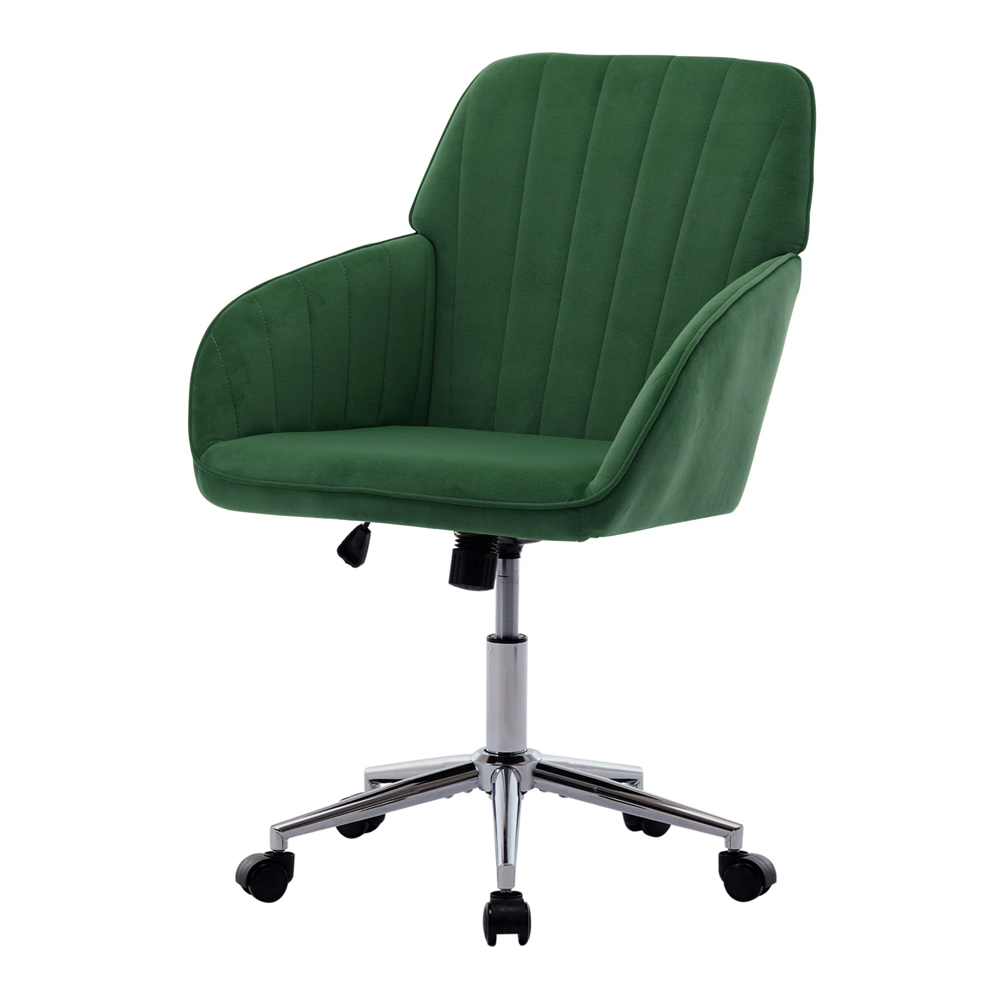Adjustable Ergonomic Office Chair, Swivel Backrest Seat - Image 3