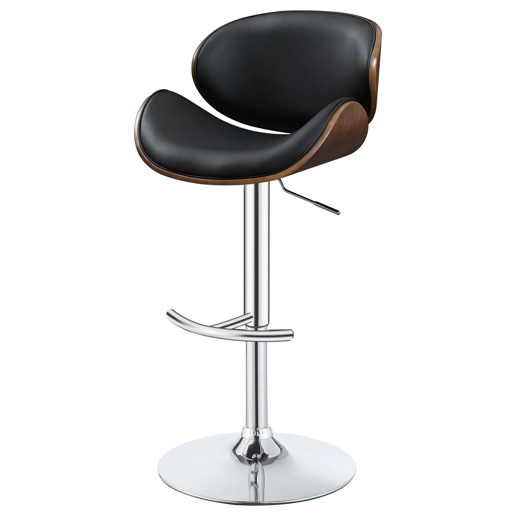 Adjustable Height Bar Stool - Black - Image 4