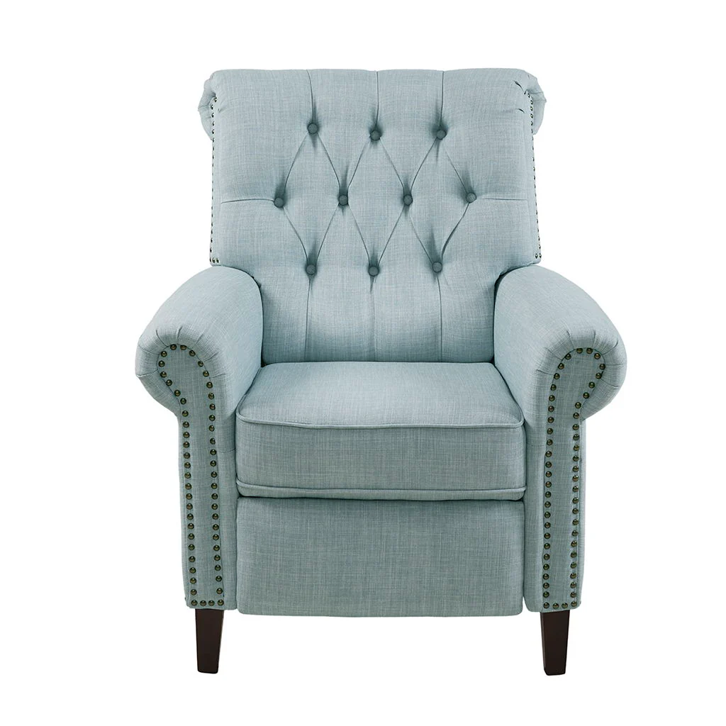 Aidan - Aidan Recliner - Light Blue - Image 3