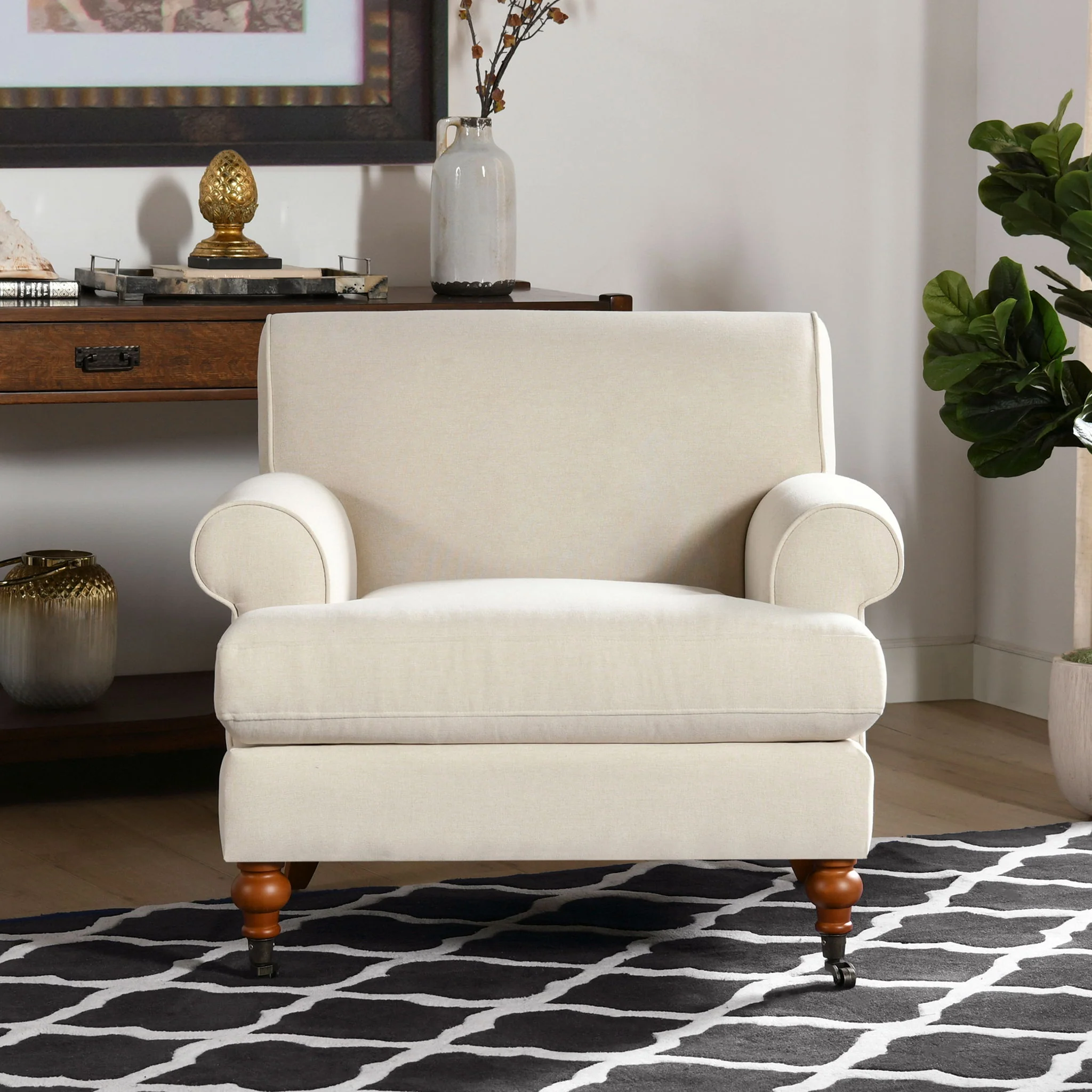 Alana Lawson - Accent Arm Chair With Casters - Image 2