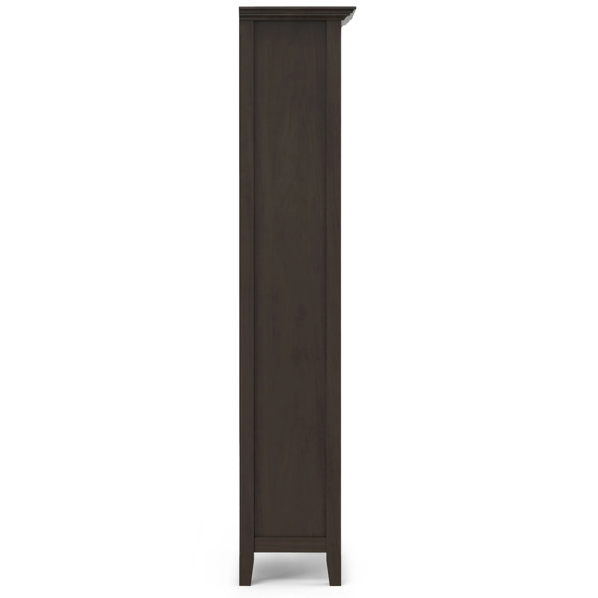 Amherst - 5 Shelf Bookcase - Brown - Pine - Image 4