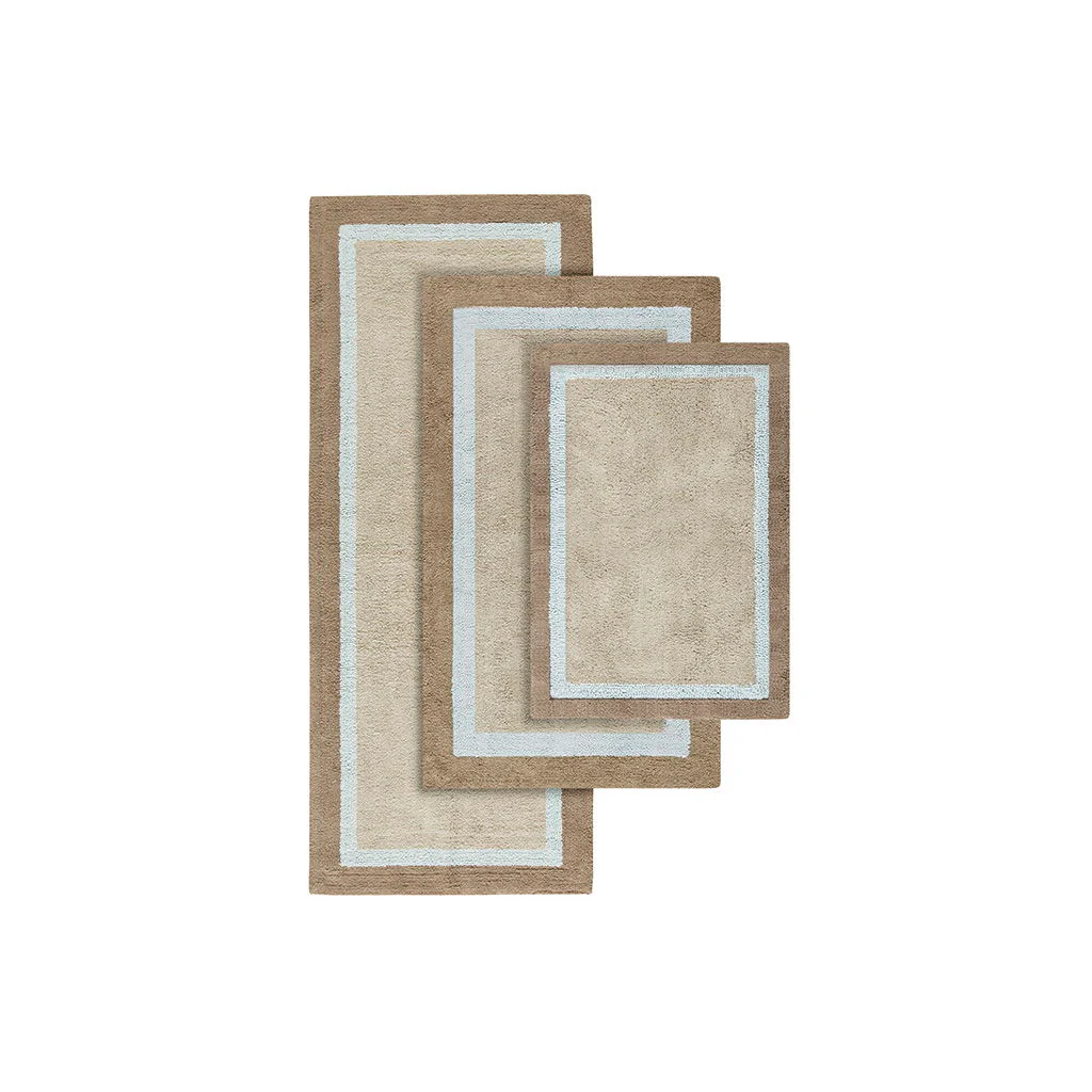 Amherst - 24" x 60" Tufted Bath Rug - Blue - Image 4