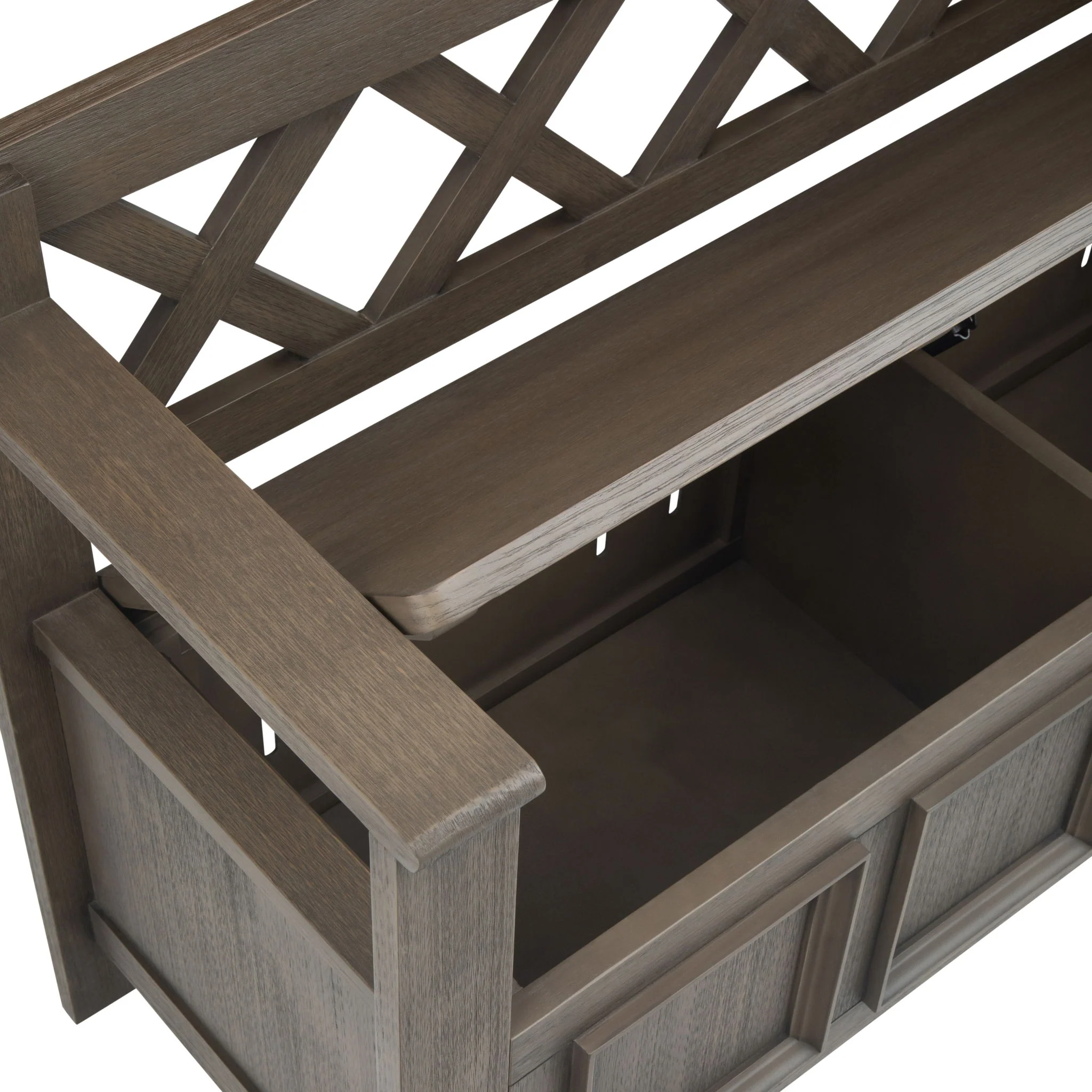 Amherst - Handcrafted Entryway Storage Bench - Image 19
