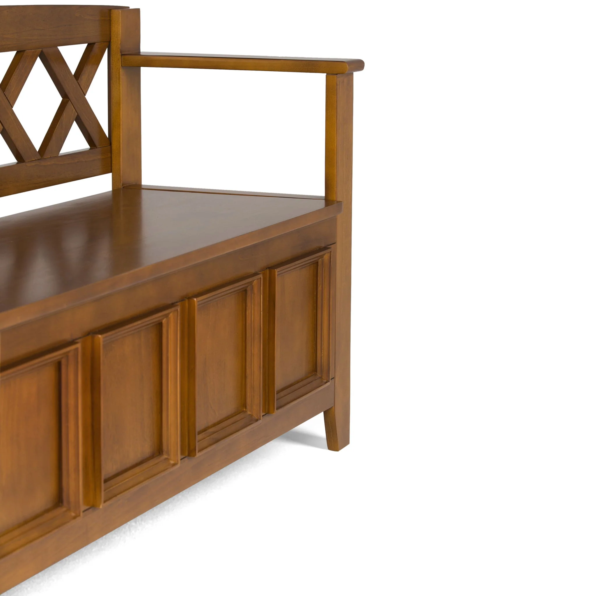 Amherst - Handcrafted Entryway Storage Bench - Image 30
