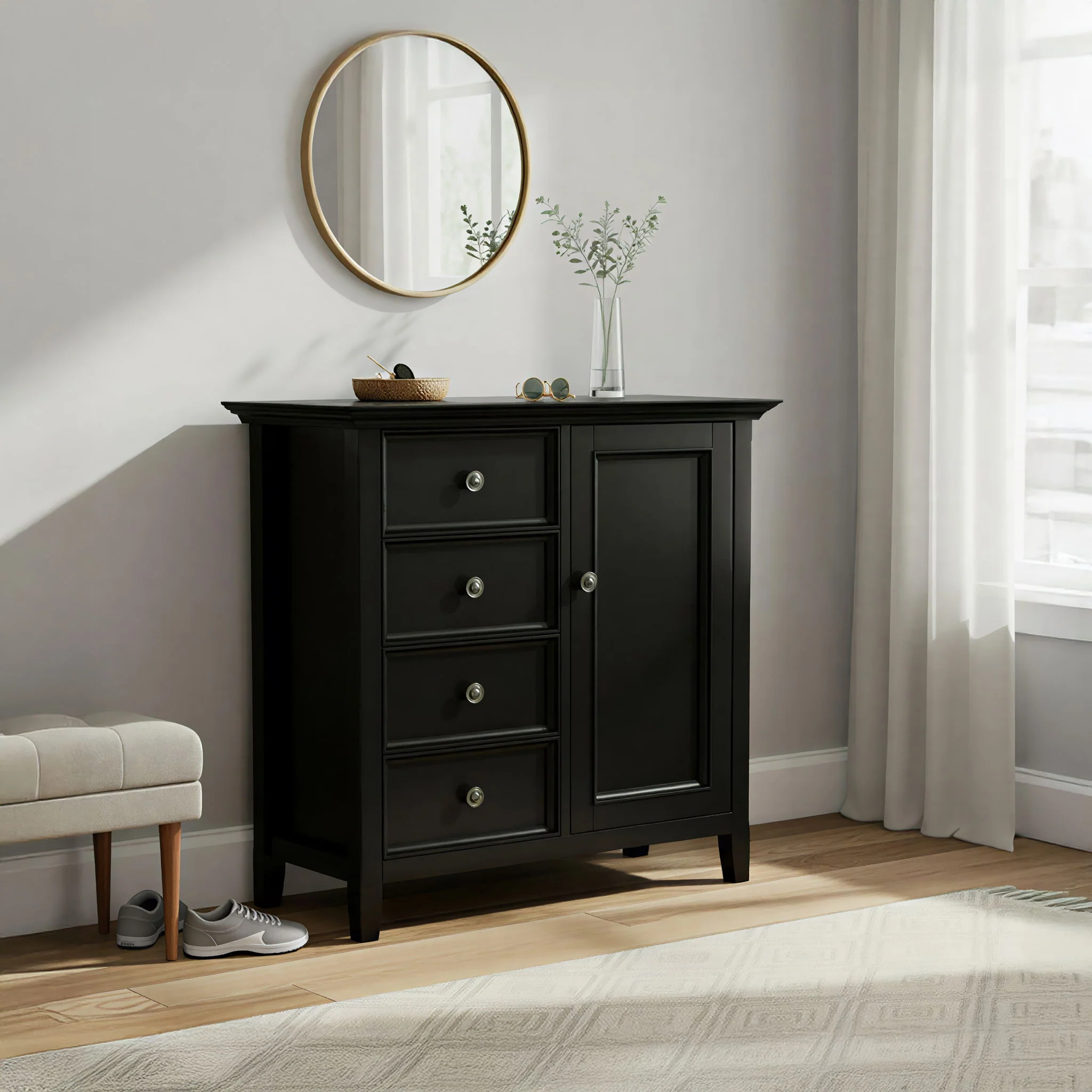 Amherst - Handcrafted Medium Storage Cabinet - Image 11