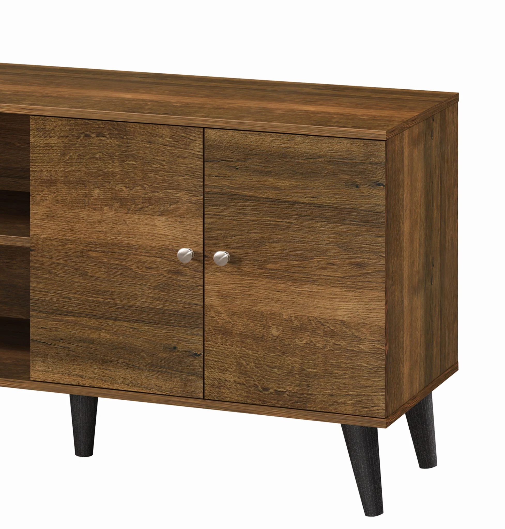 Amidon - TV Stand, With 2 Storage Shelves And 1 Cabinet - Image 17