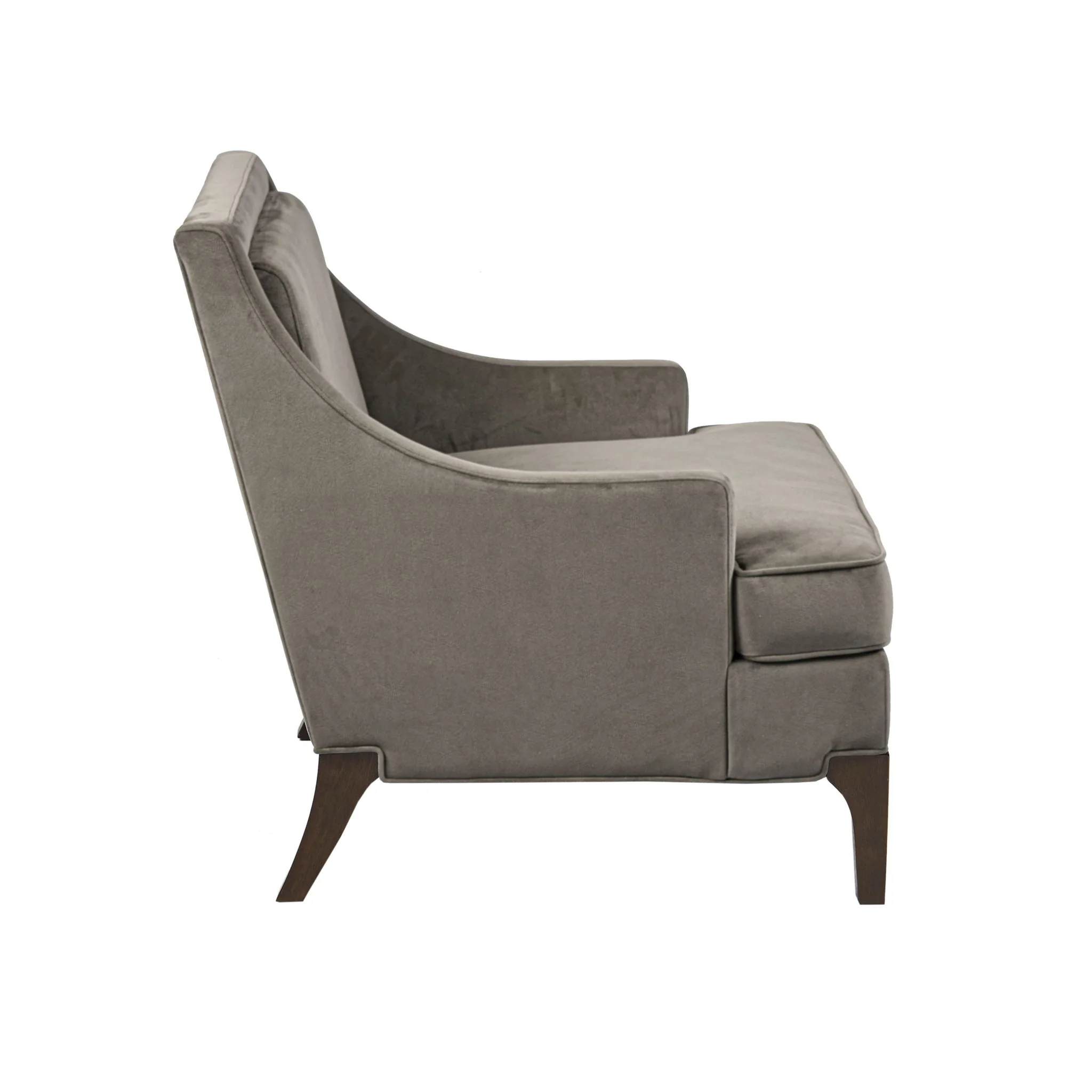 Anna - Arm Accent Chair - Light Gray - Image 2