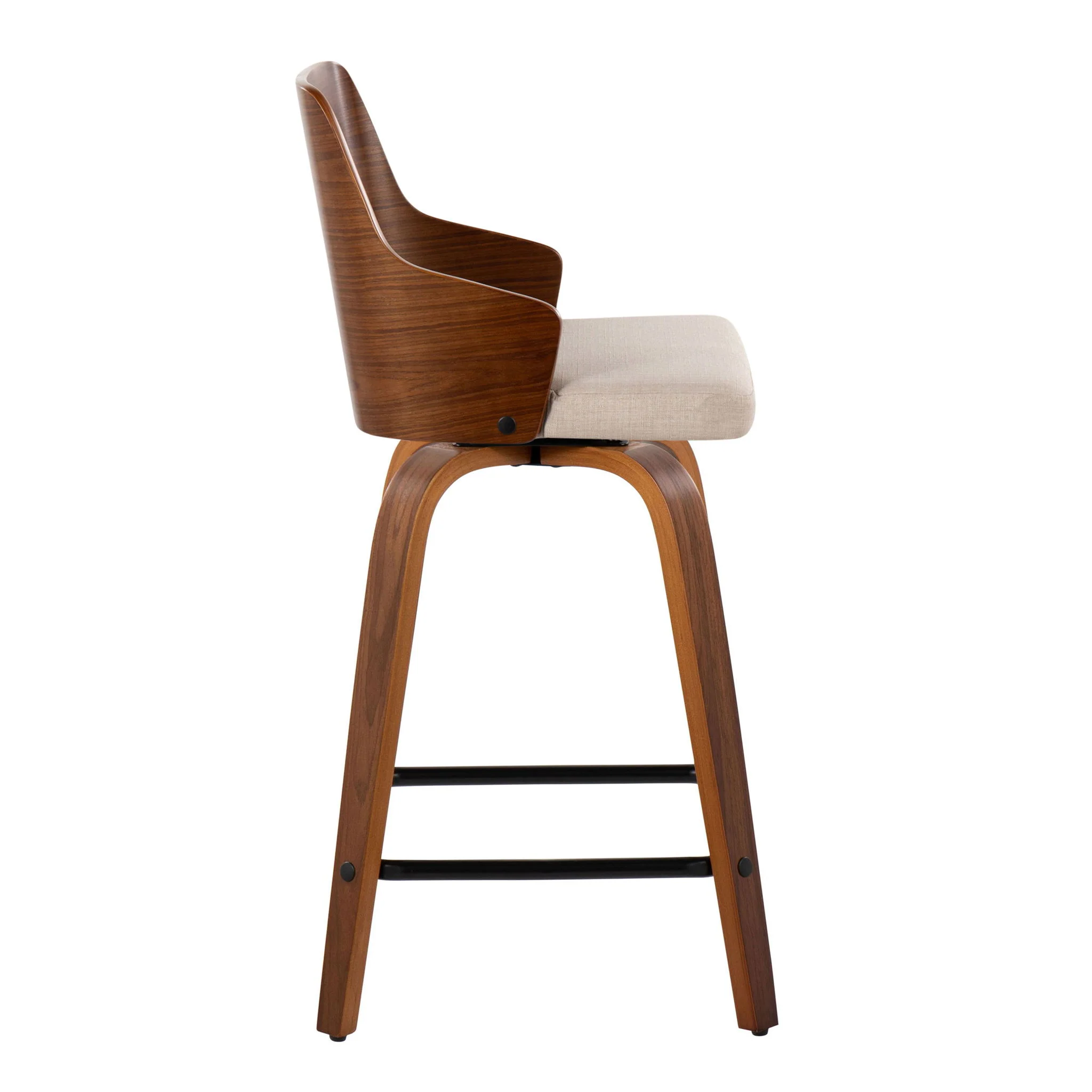 Ariana - Mid Century Modern Counter Stool (Set of 2) - Image 6
