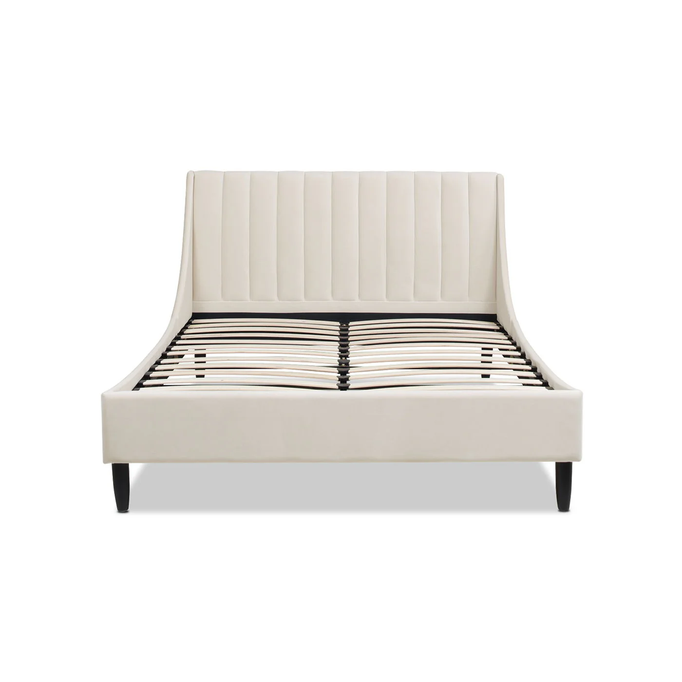 Aspen - Vertical Tufted Modern Headboard Platform Bed Set - Image 49