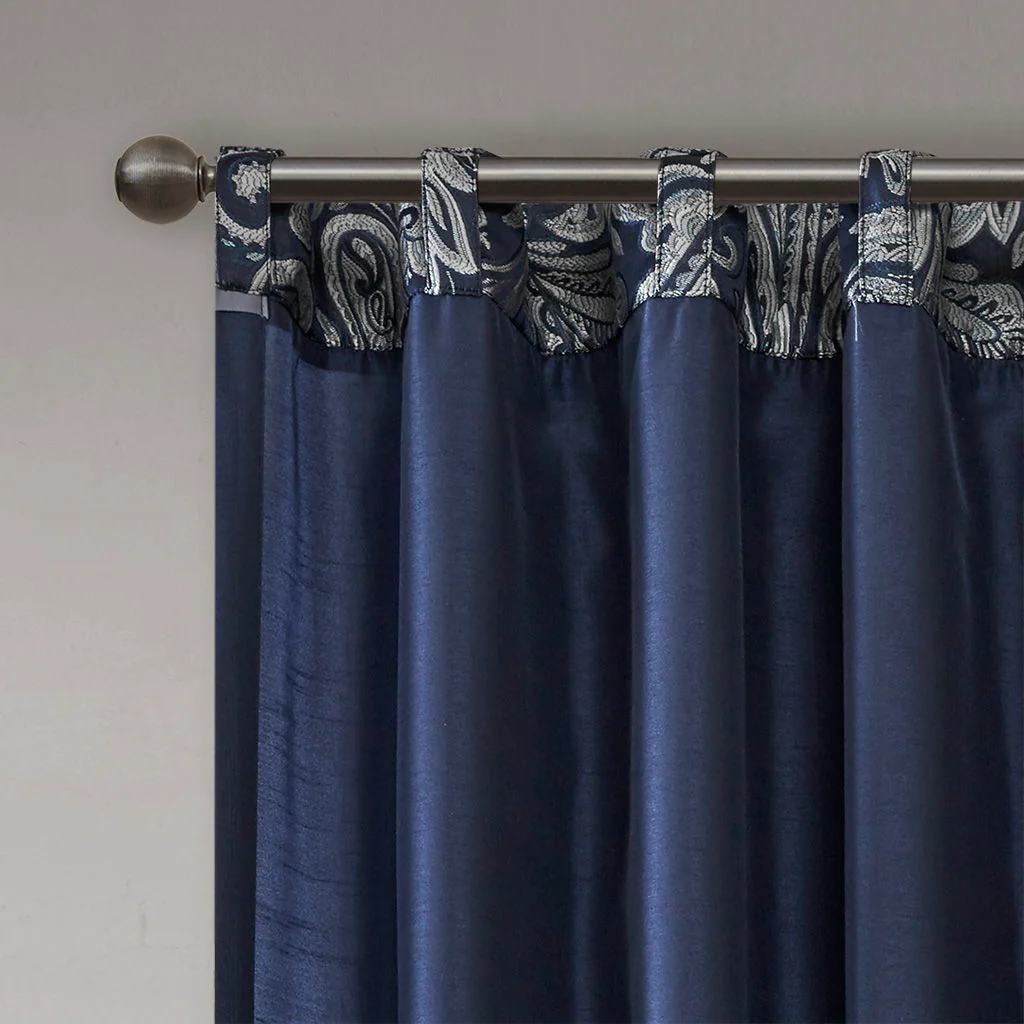Aubrey - 84" Panel Pair - Navy - Image 4