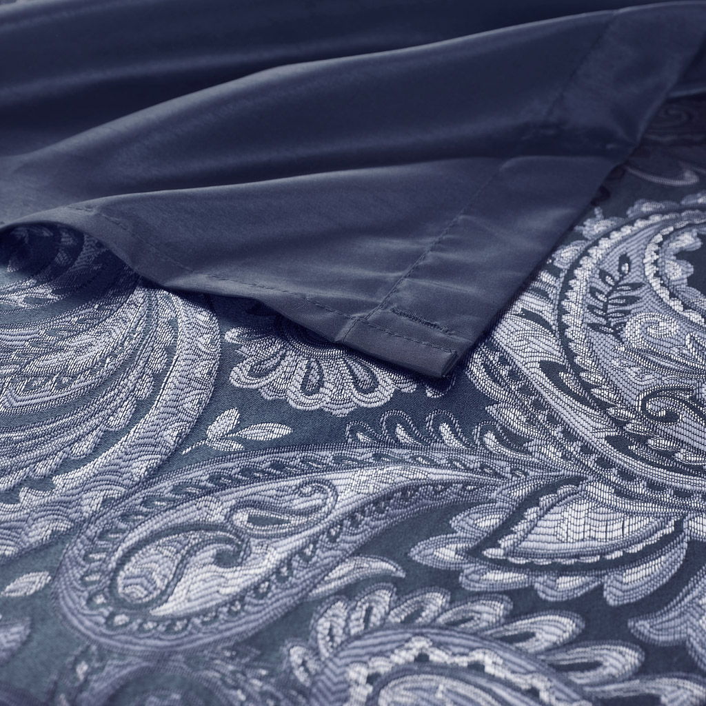 Aubrey - Shower Curtain - Navy - Image 2