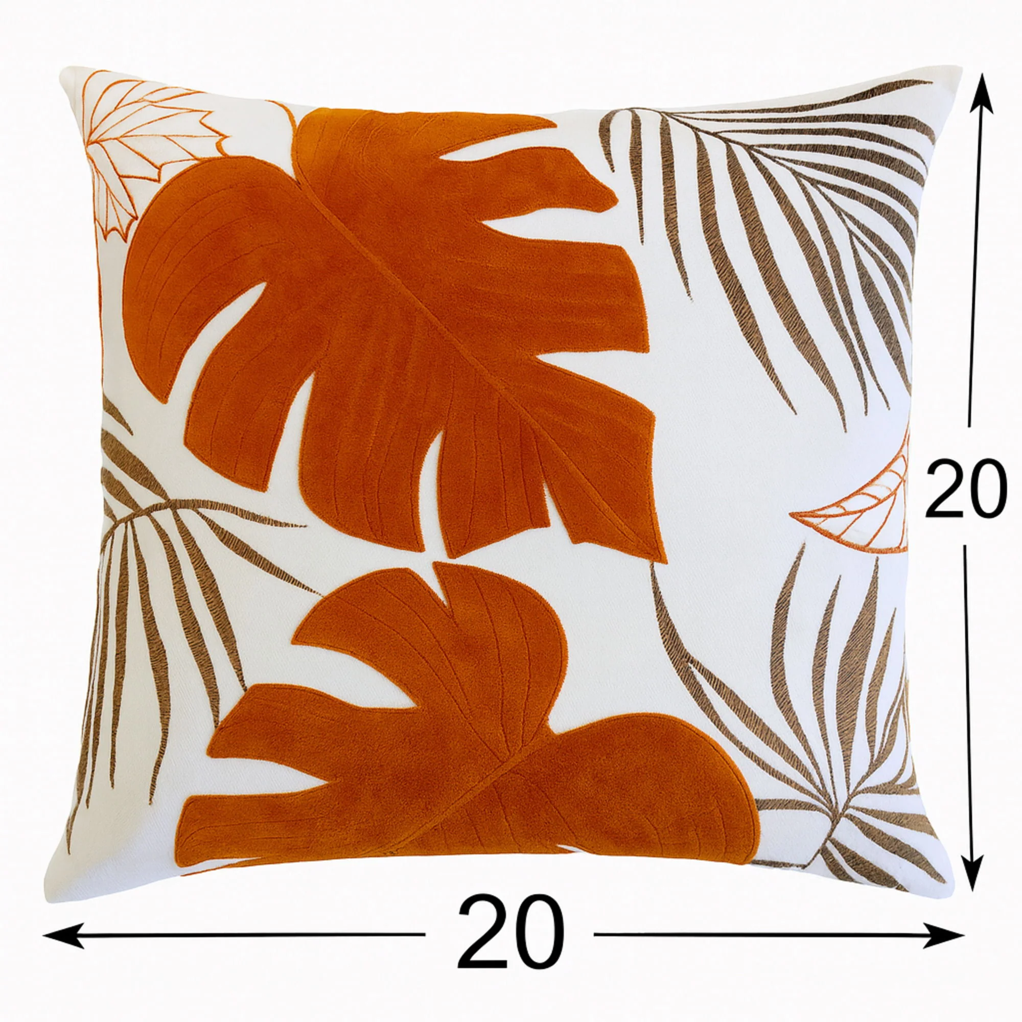 Autumn Vibes Leaf Accent Pillow - Image 20