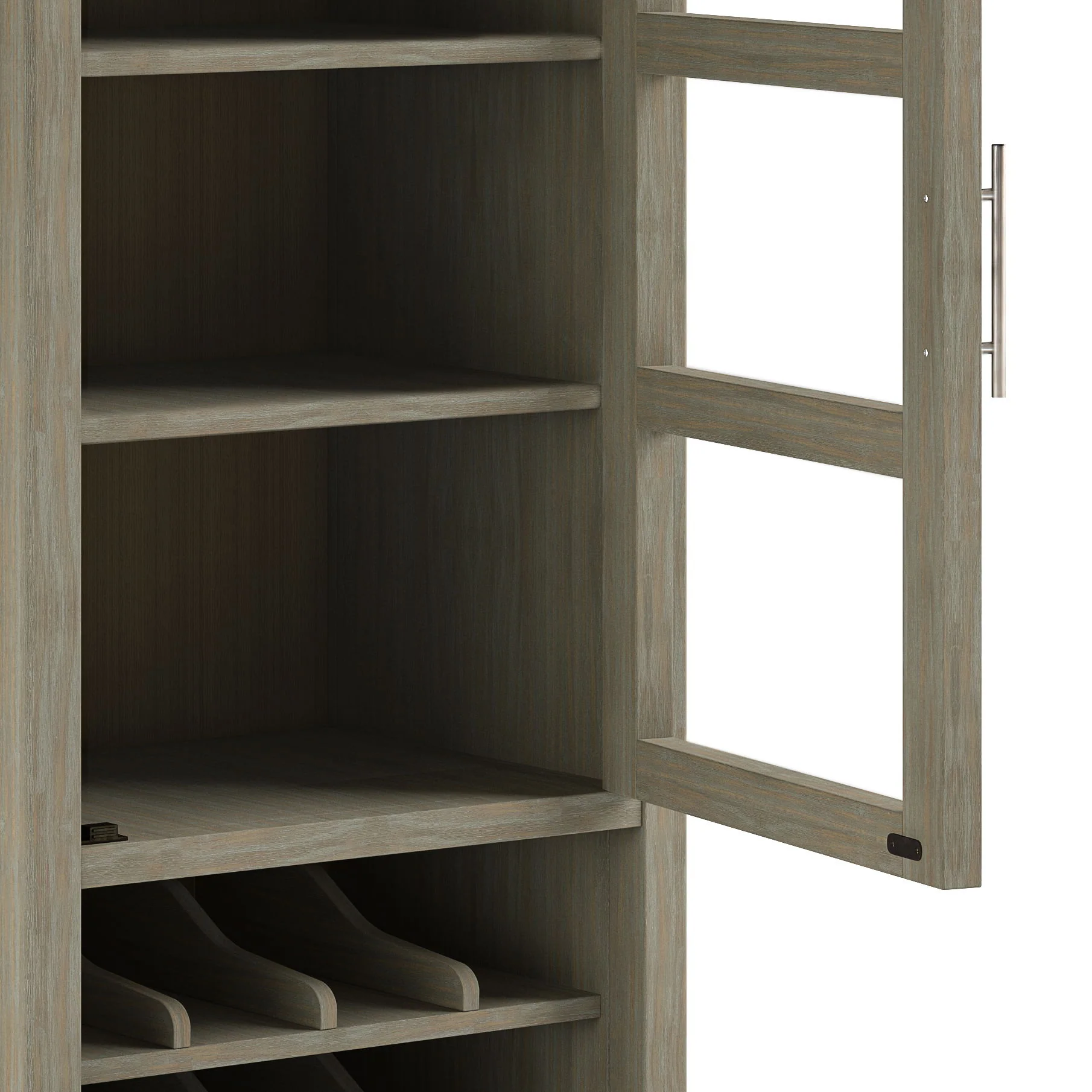 Avalon - High Storage, Wine Rack Cabinet - Image 6