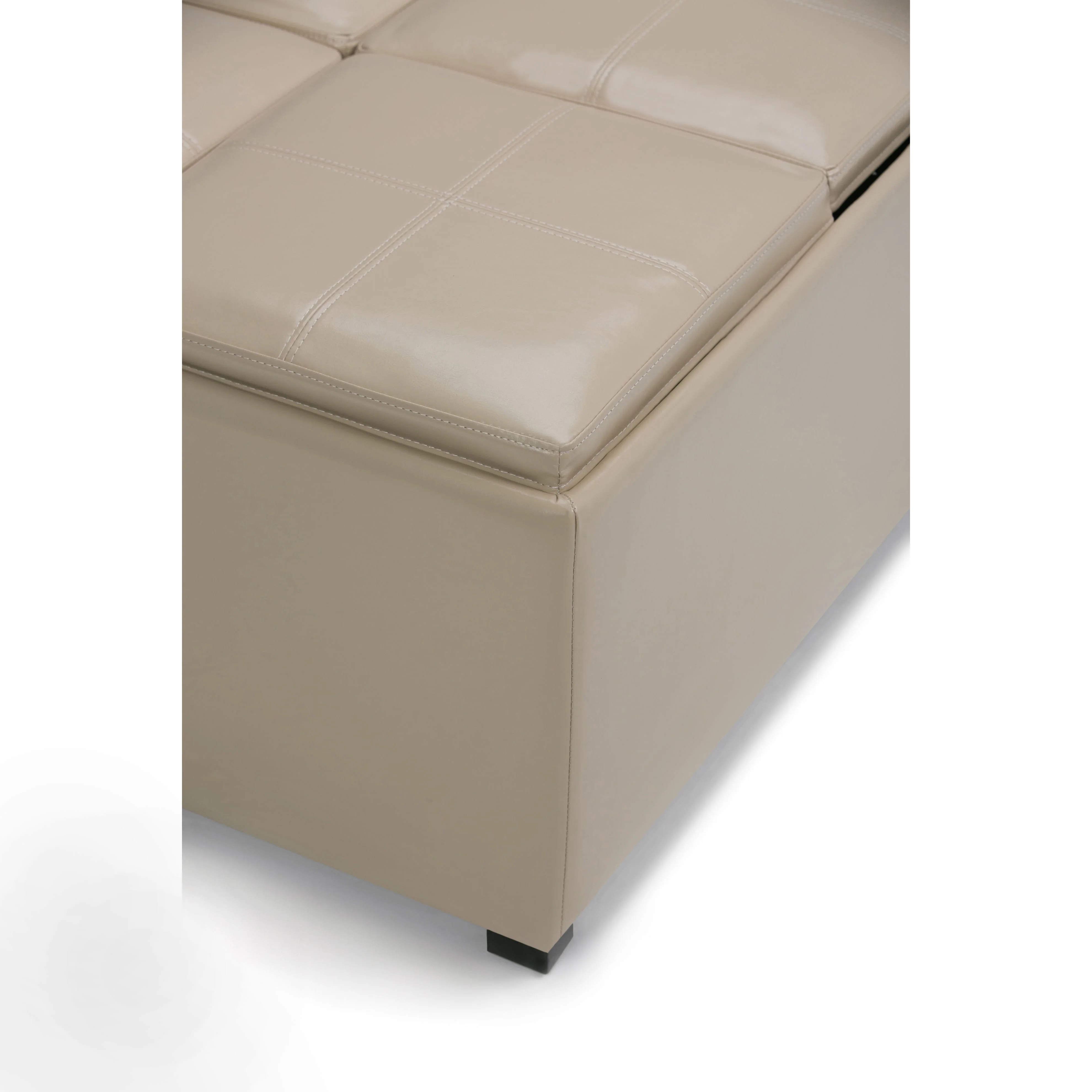 Avalon - Square Coffee Table, Storage Ottoman - Image 20