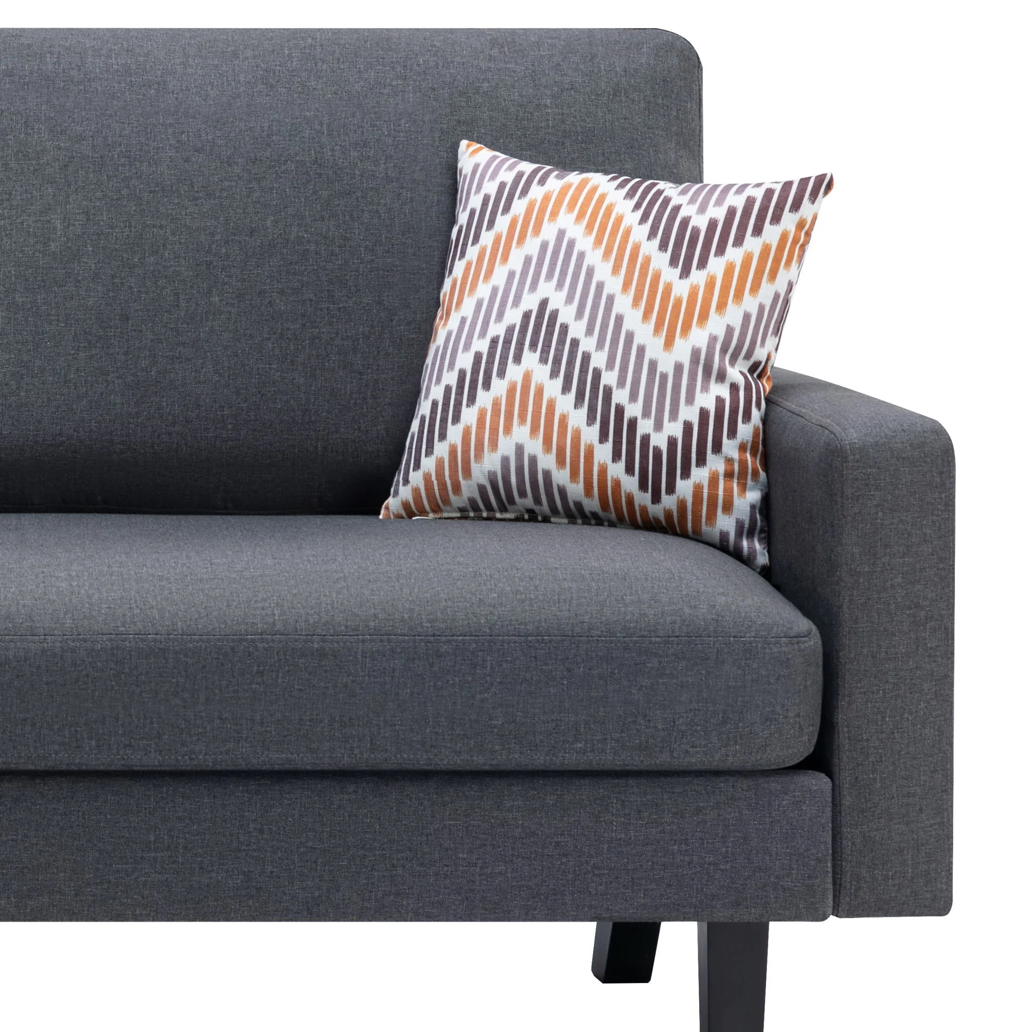 Bahamas - Minimalistic Sofa With 2 Throw Pillows - Image 12