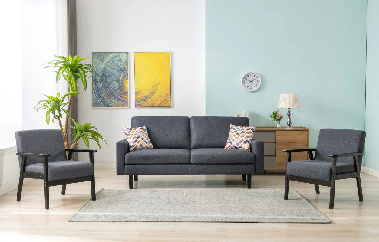 Bahamas - Sofa Set With 2 Throw Pillows - Image 2