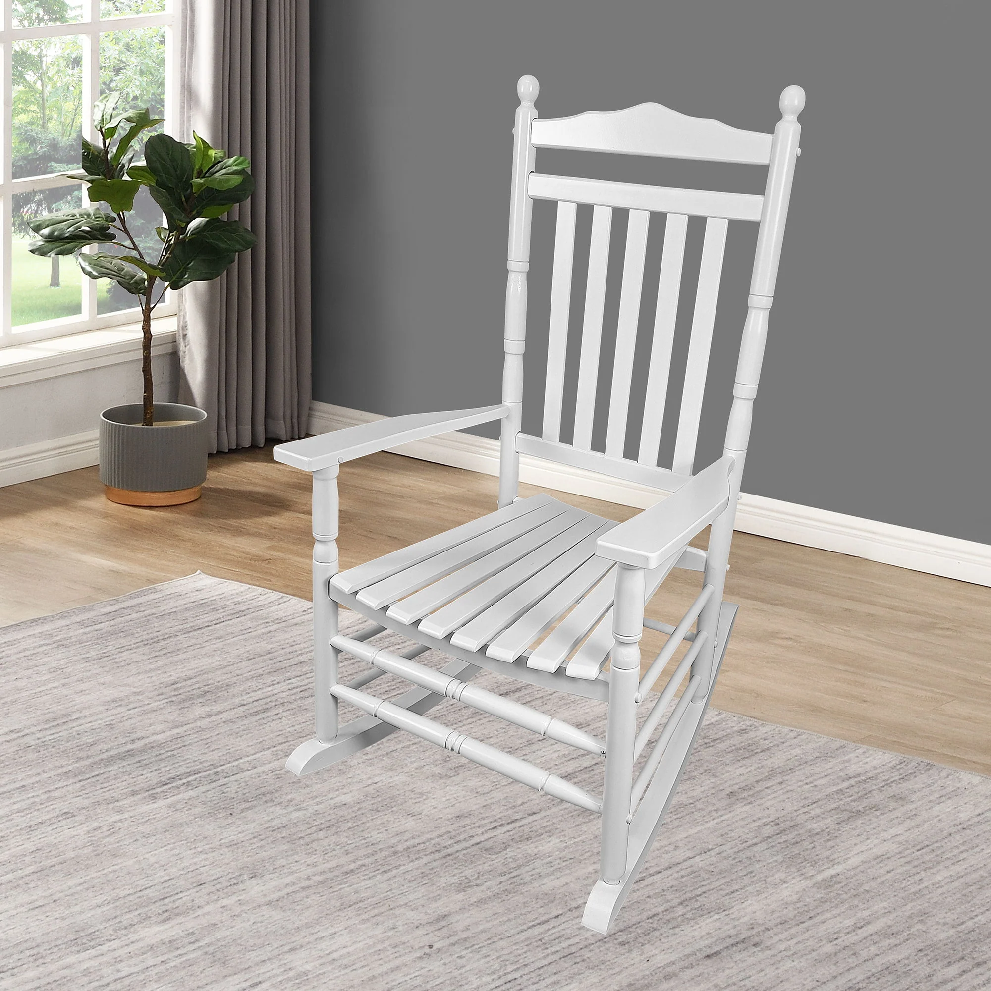 Balcony Porch Adult Rocking Chair - Image 11