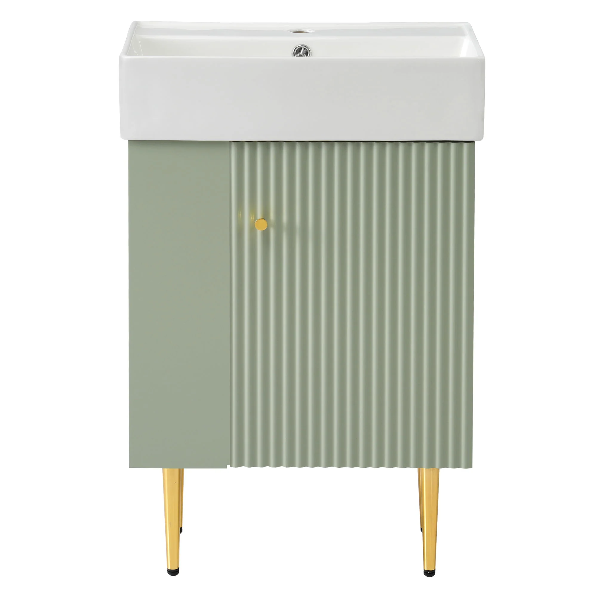 Bathroom Vanity, Combo Cabinet, Bathroom Storage Cabinet, Single Ceramic Sink - Image 7