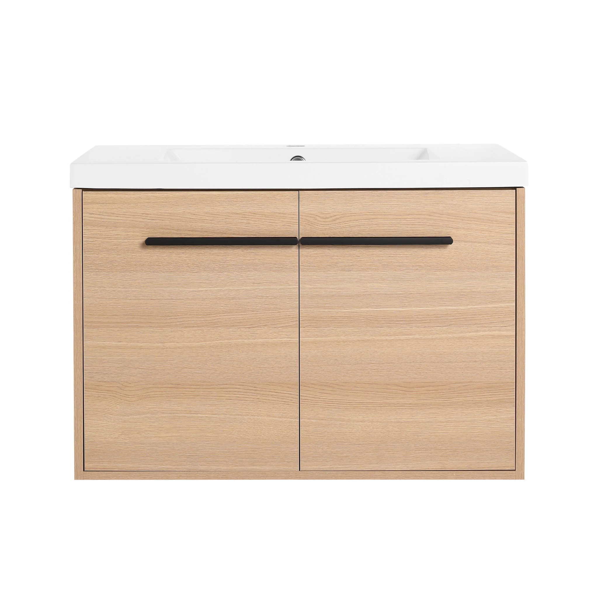 Bathroom Vanity Set With Resin Countertop Sink, 2 Doors - Image 2