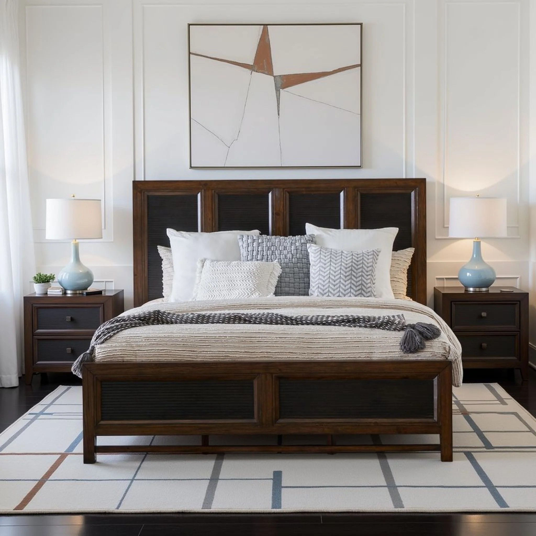 Beautiful Panel Bed