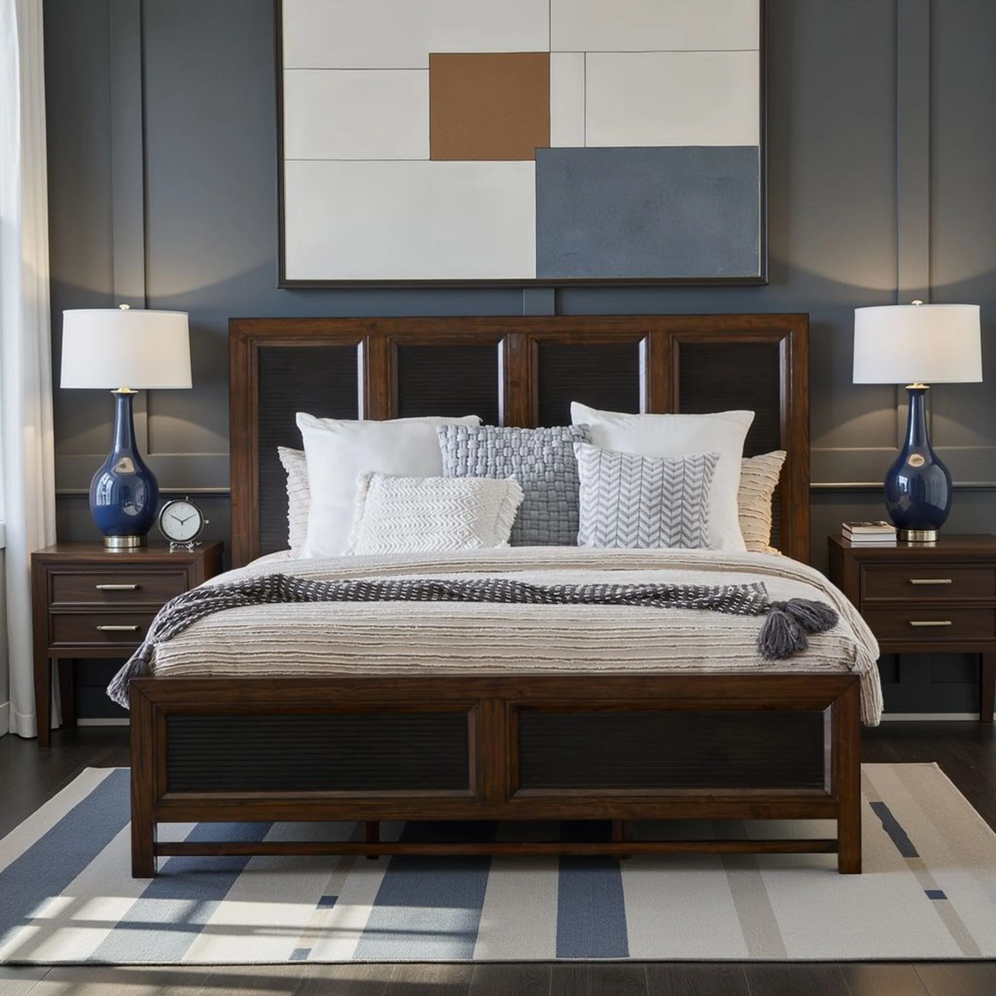 Beautiful Panel Bed - Image 2