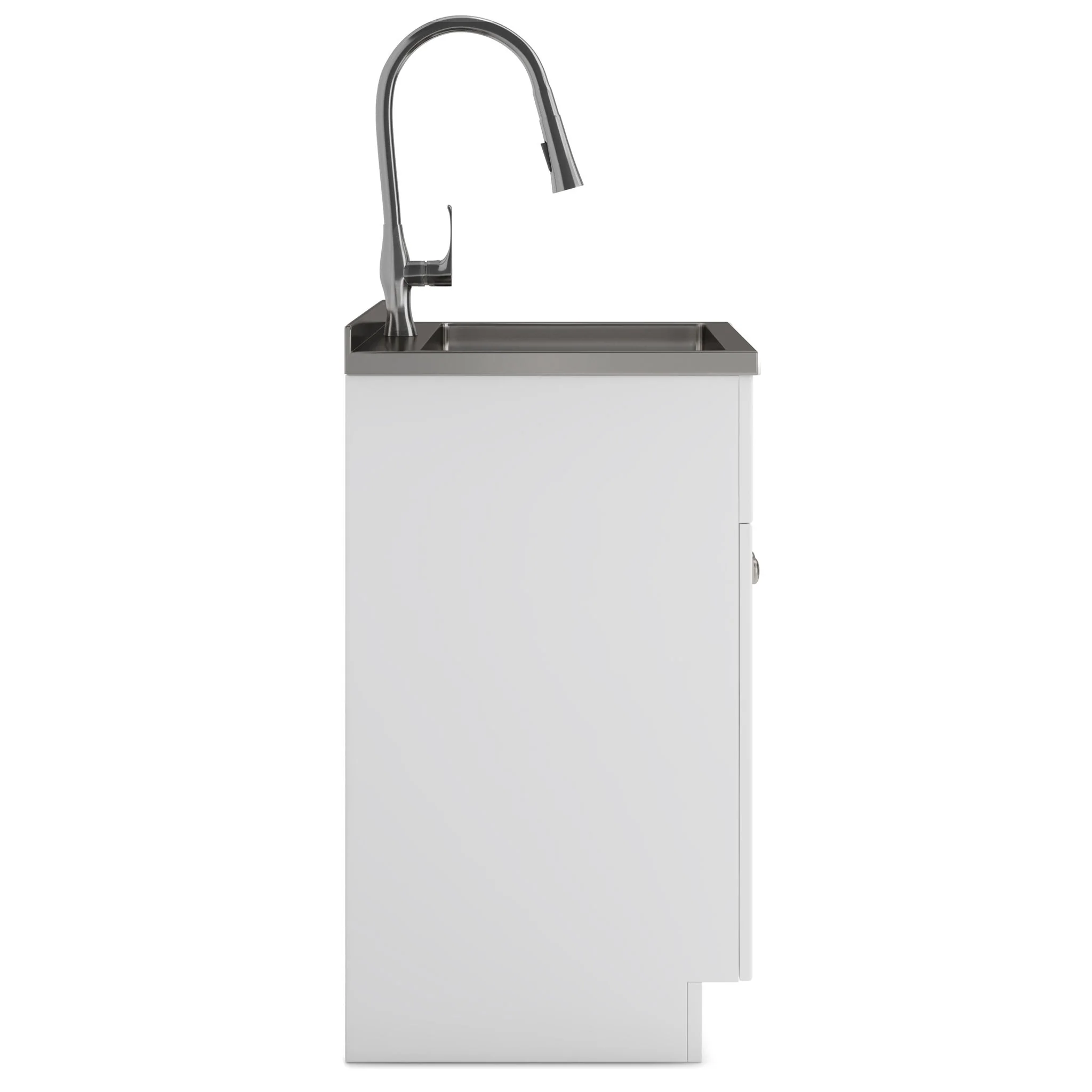Beckham - Laundry Cabinet & Faucet And Stainless Steel Sink - Image 5