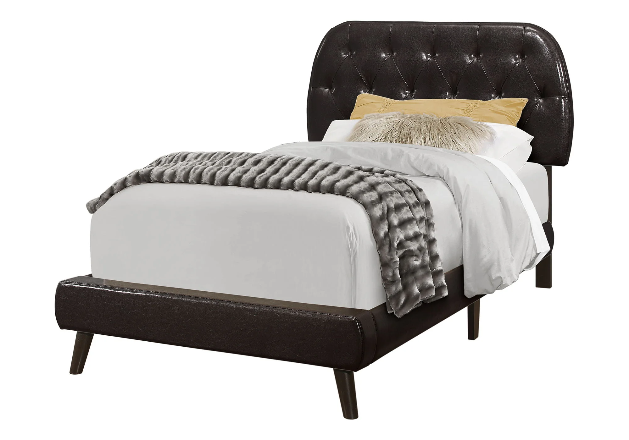 Bed Upholstered Look - Image 3