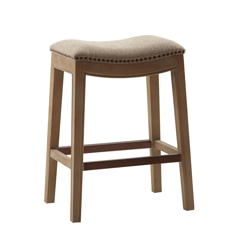 Belfast - Saddle Counter Stool - Linen - Image 4