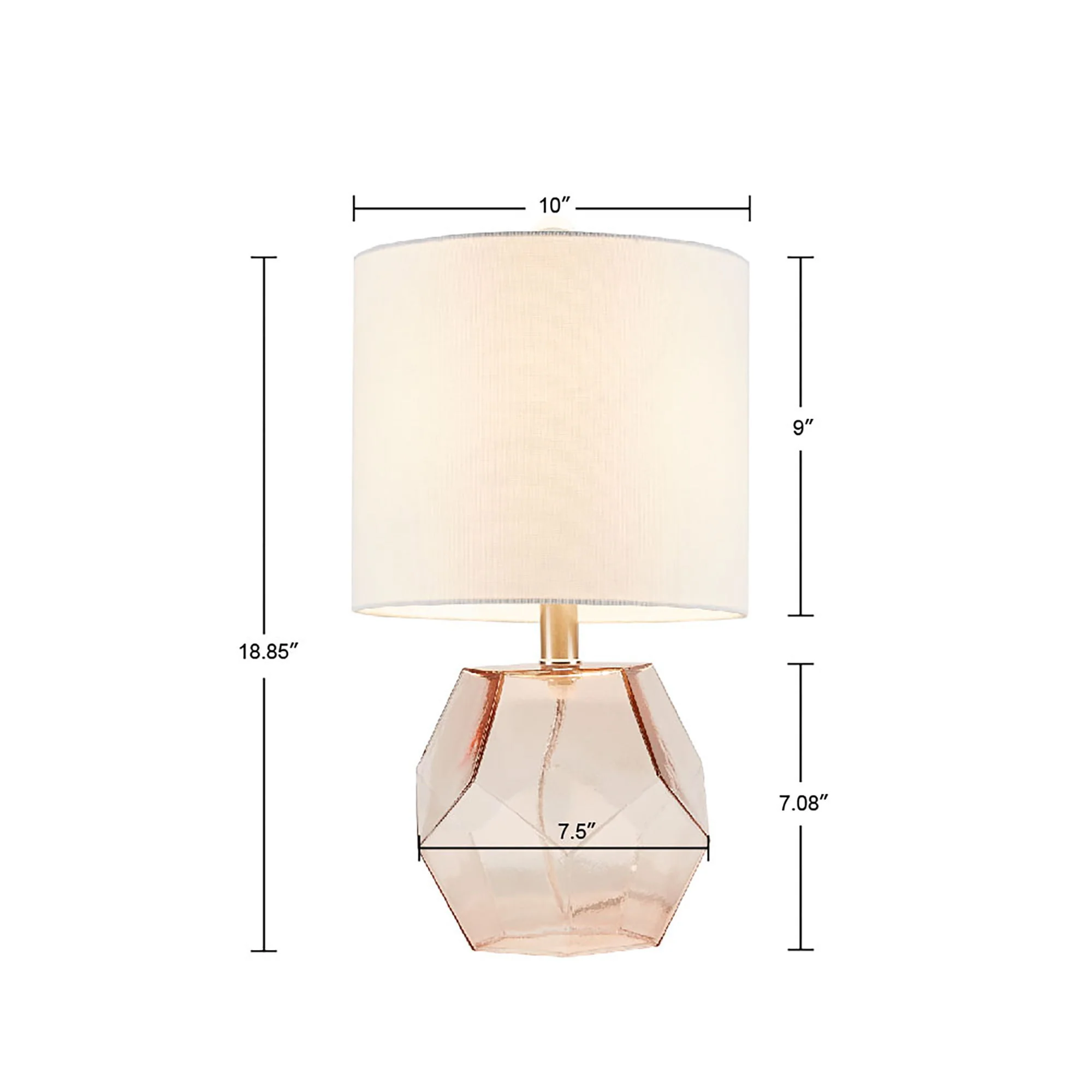 Bella - Table Lamp - Pink - Image 4