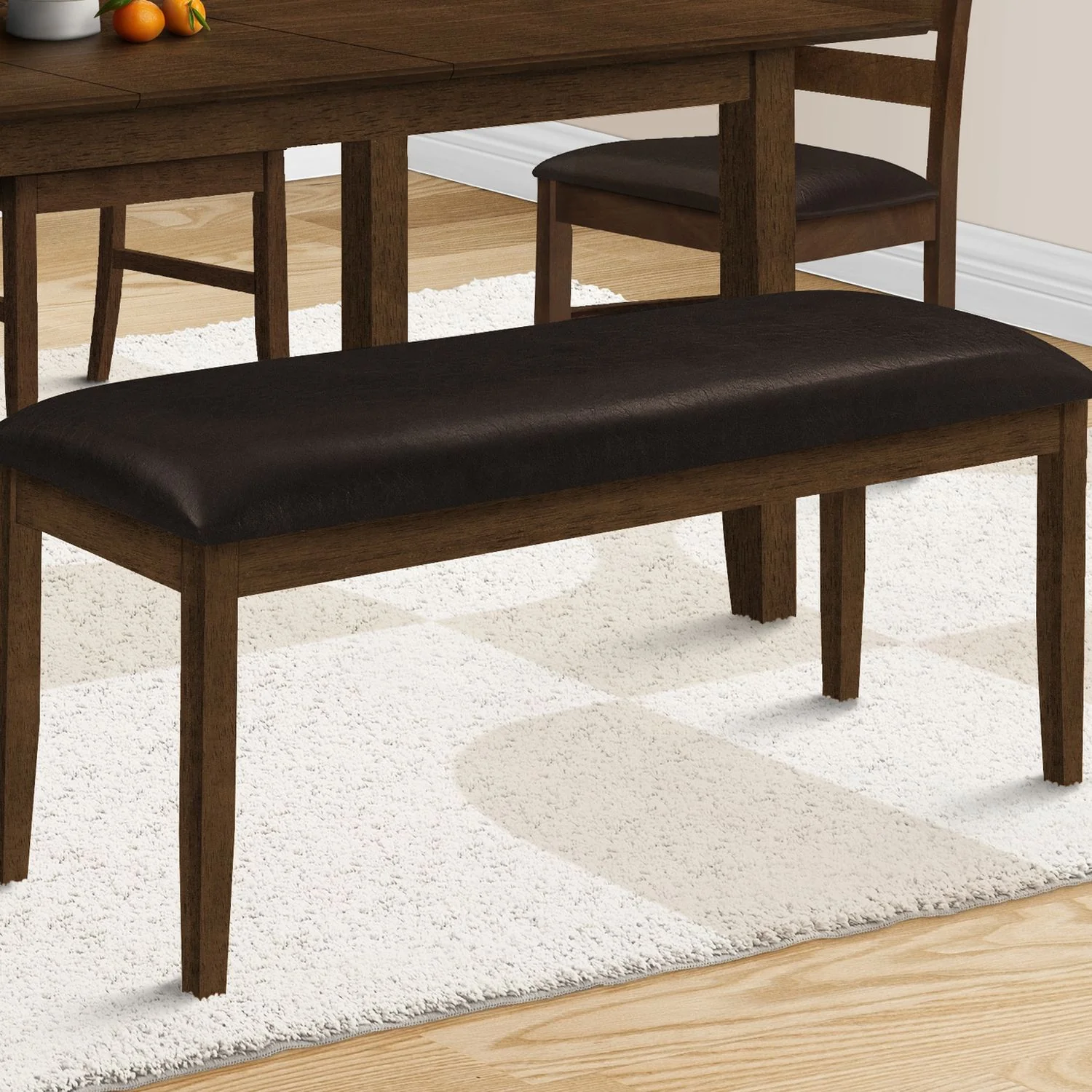 Bench, Rectangular, Hallway, Upholstered, Transitional - Image 12