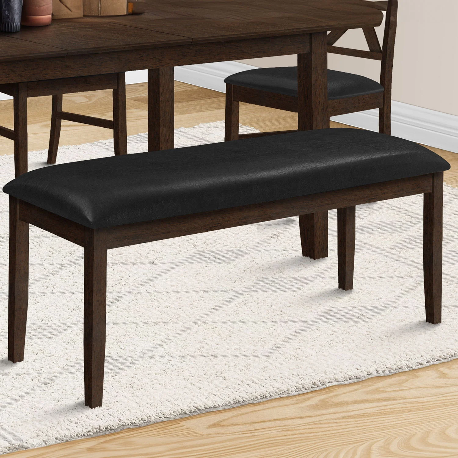 Bench, Rectangular, Hallway, Upholstered, Transitional - Image 5