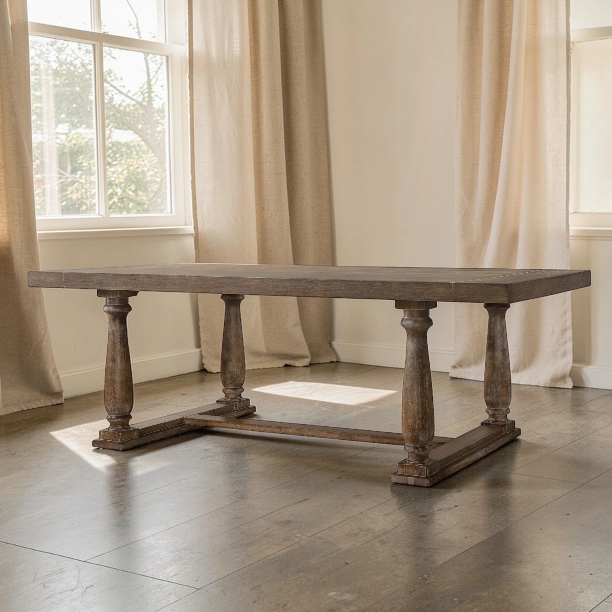 Bernard - Weathered Dining Table - Image 4