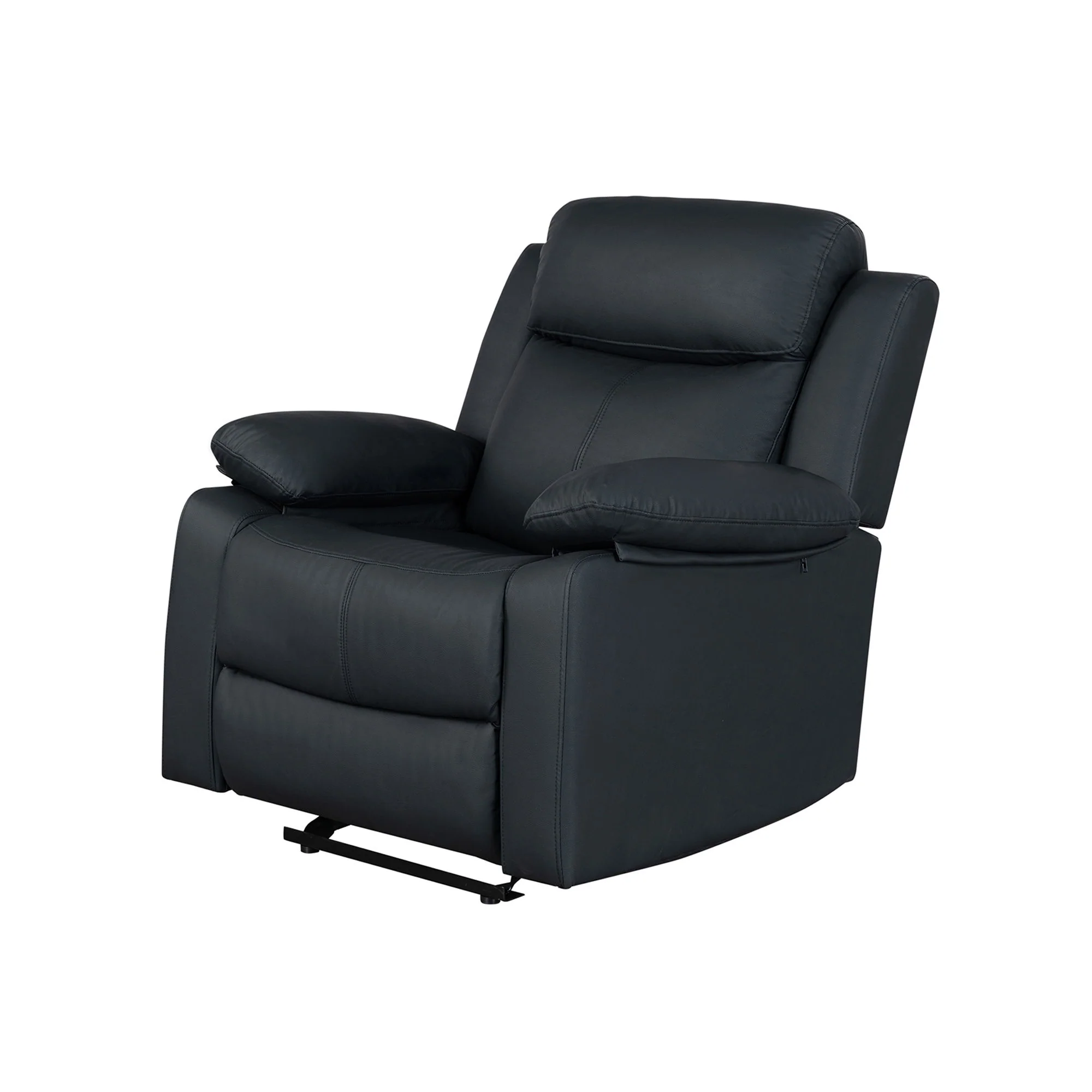Blanche - Glider Recliner With LED, Pillow Top Arms - Image 4