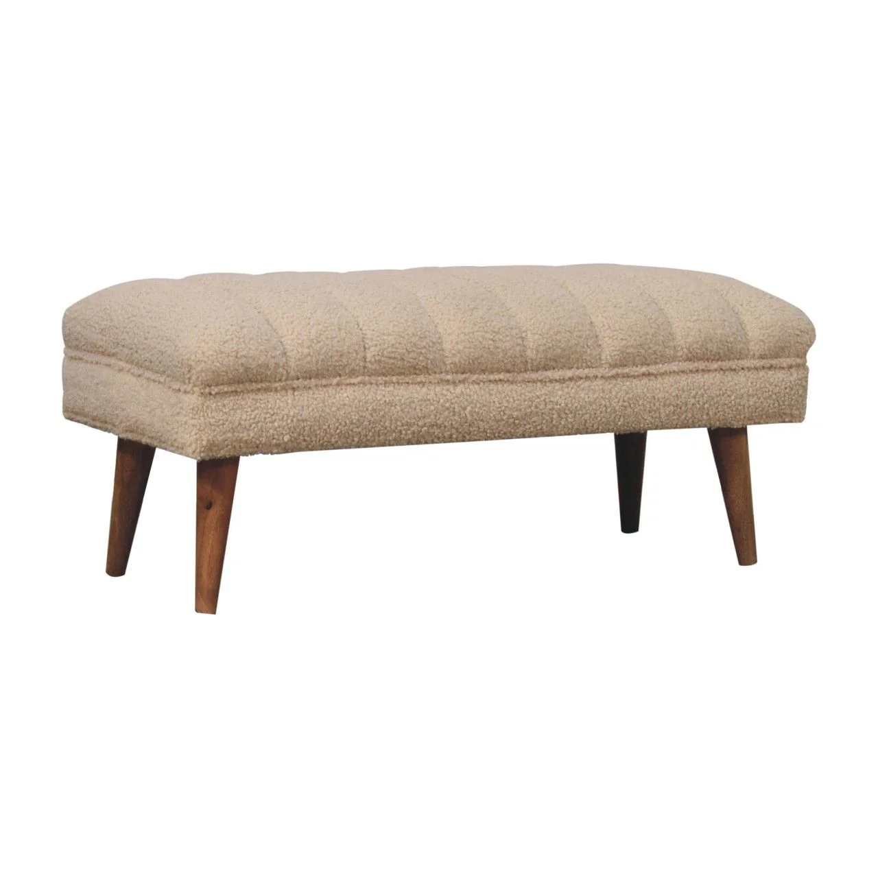 Puffer Bench - Beige - Image 2
