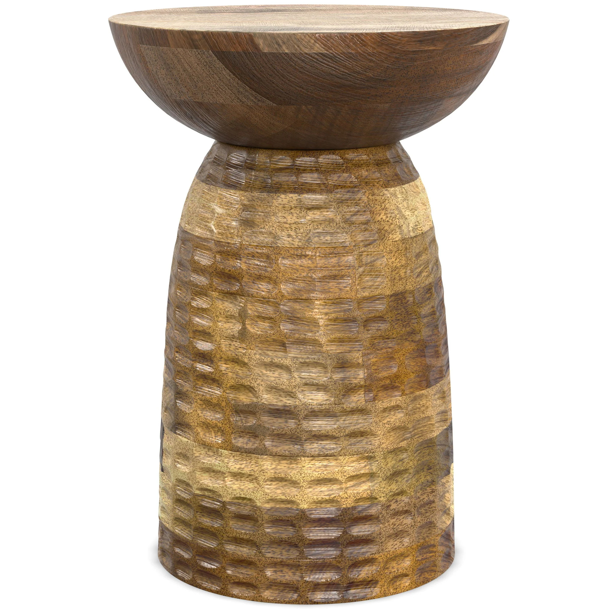 Boyd - Handcrafted Wooden Accent Table - Image 2